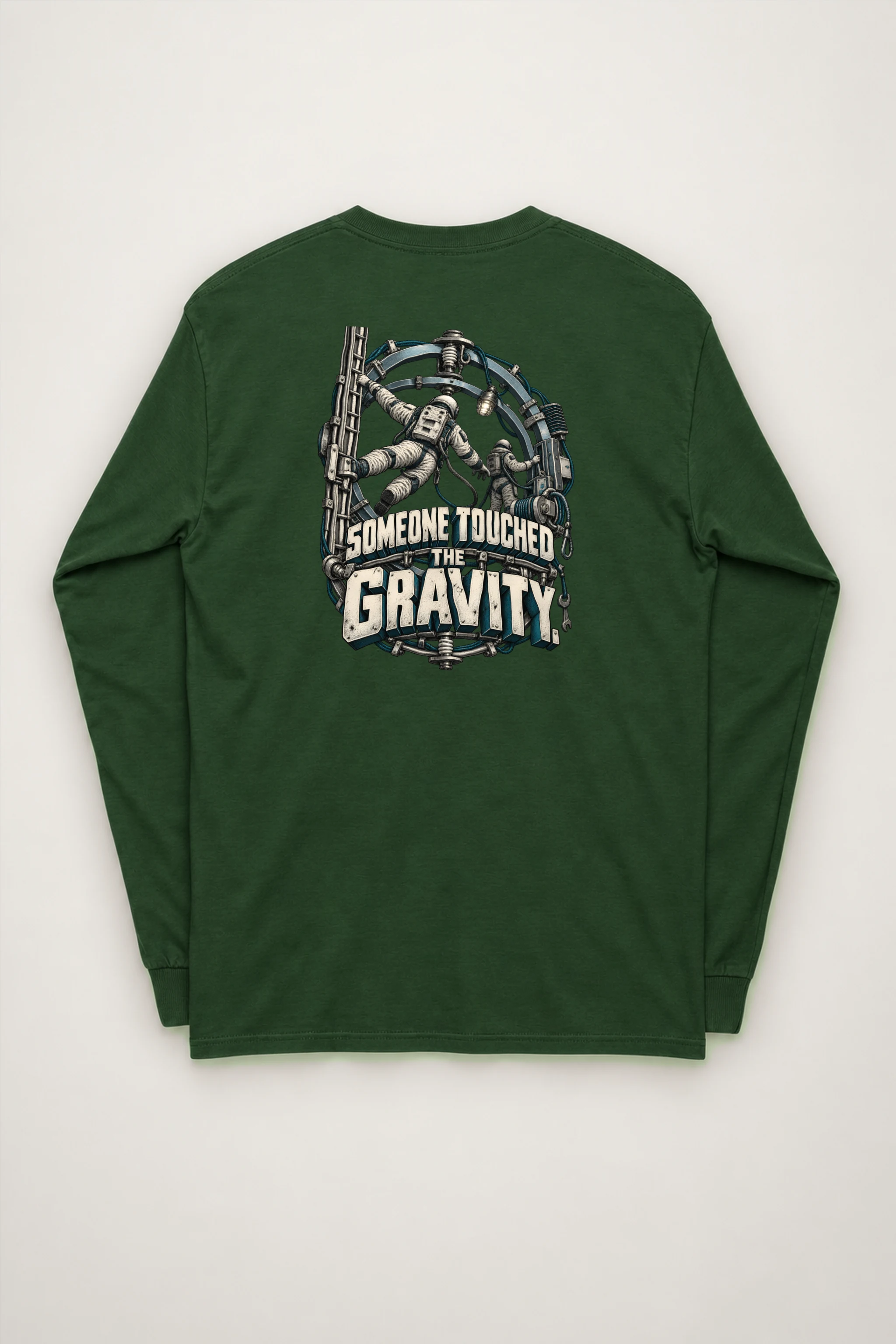 "Someone Touched the Gravity" Unisex Longsleeve T-shirt