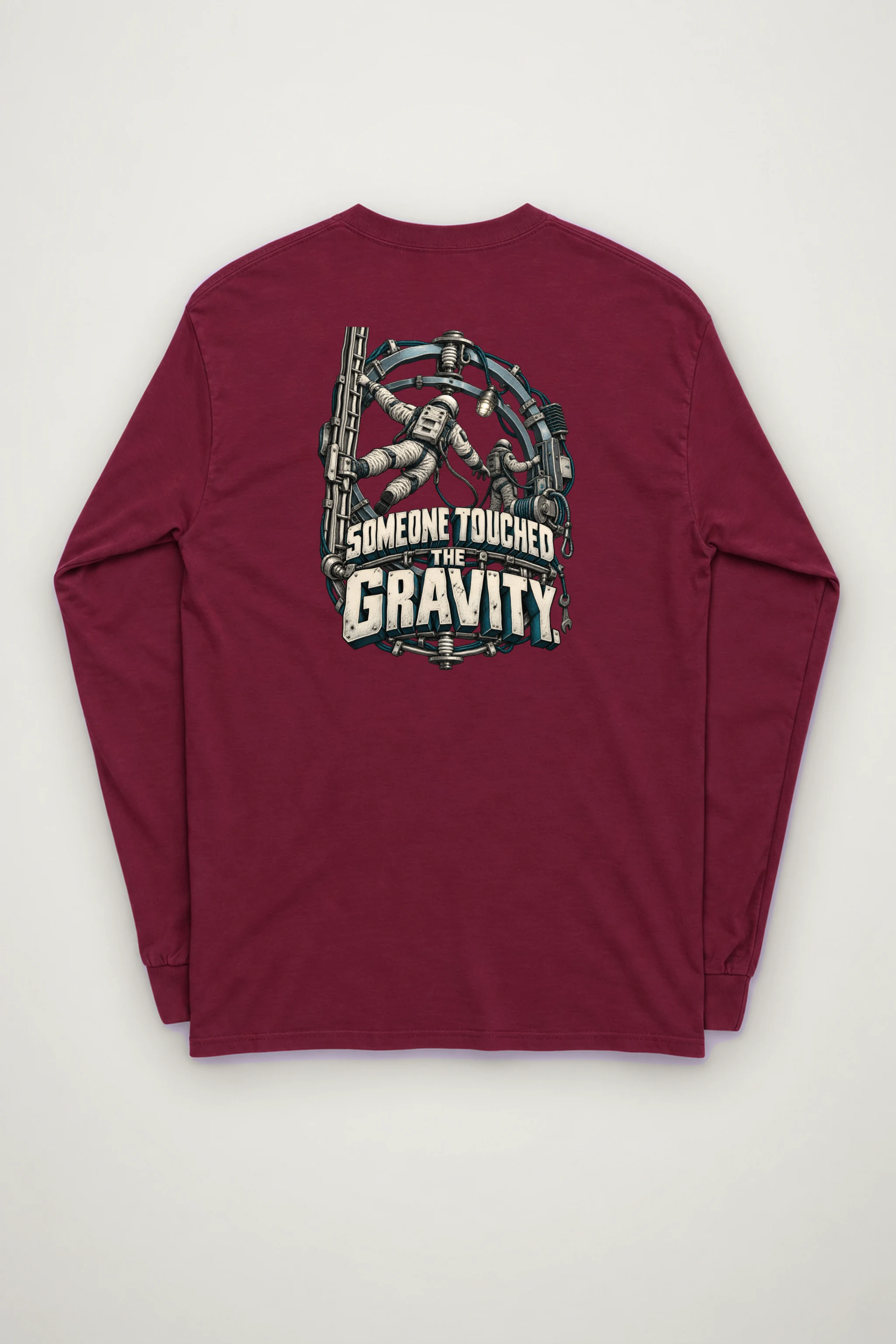"Someone Touched the Gravity" Unisex Longsleeve T-shirt