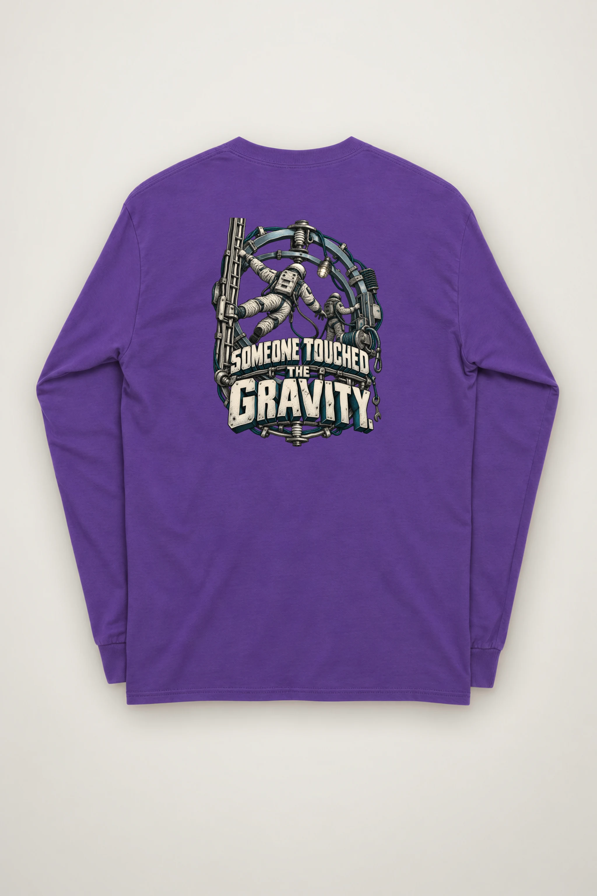 "Someone Touched the Gravity" Unisex Longsleeve T-shirt