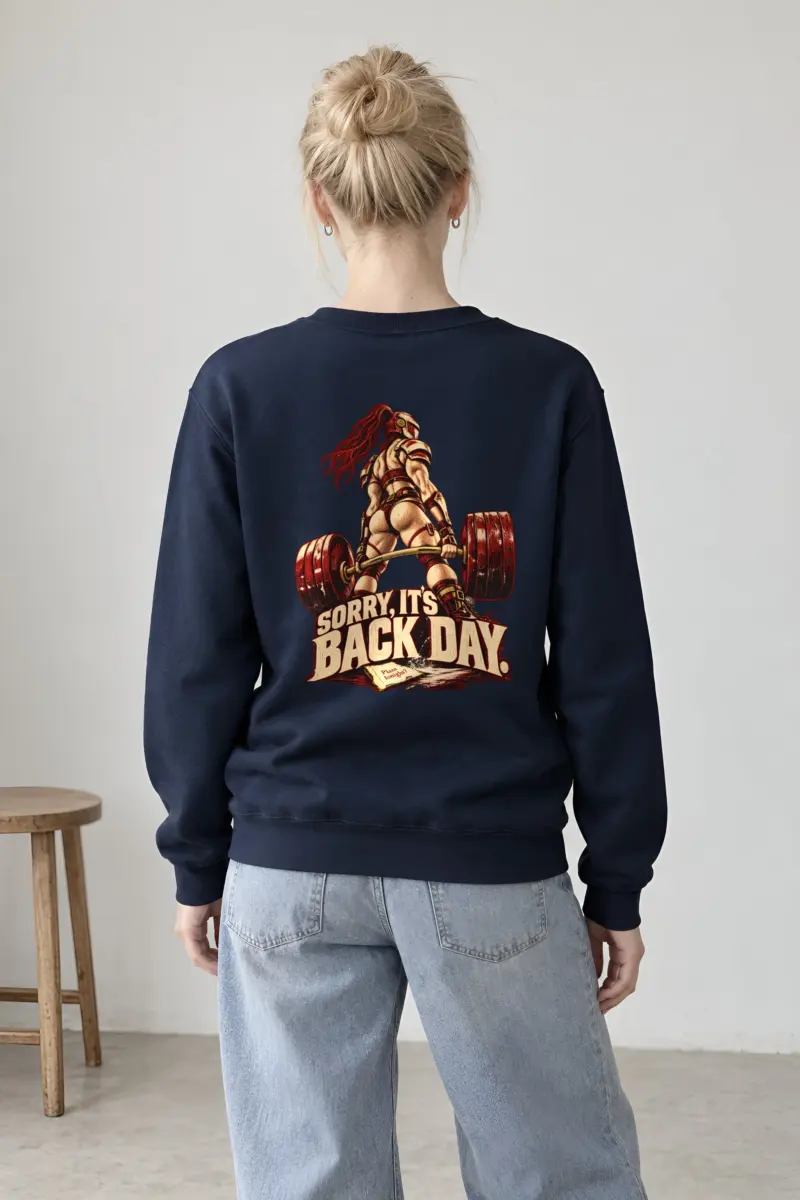 "Sorry, It's Back Day" Heavy Blend Unisex Crewneck Sweatshirt