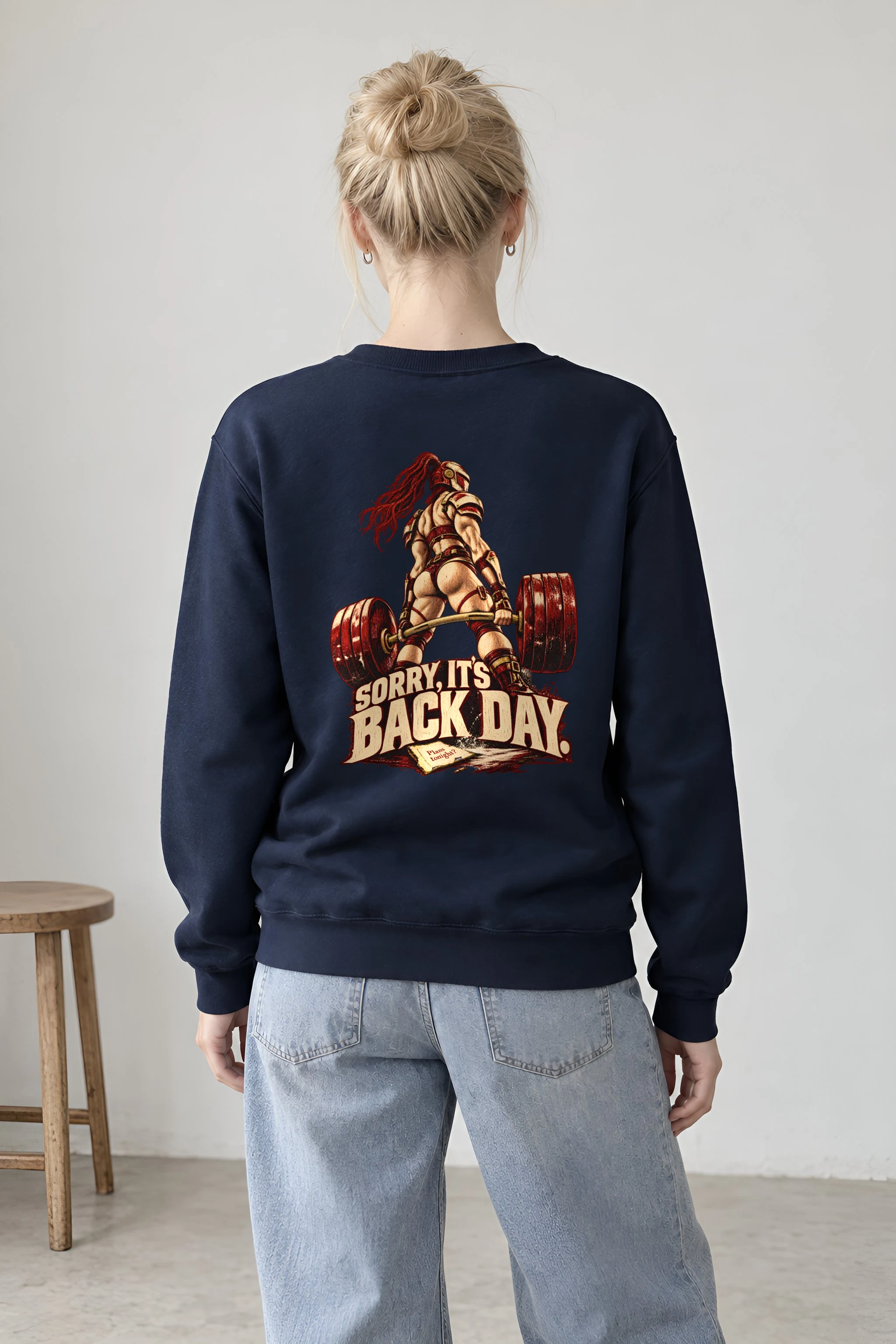 "Sorry, It's Back Day" Heavy Blend Unisex Crewneck Sweatshirt