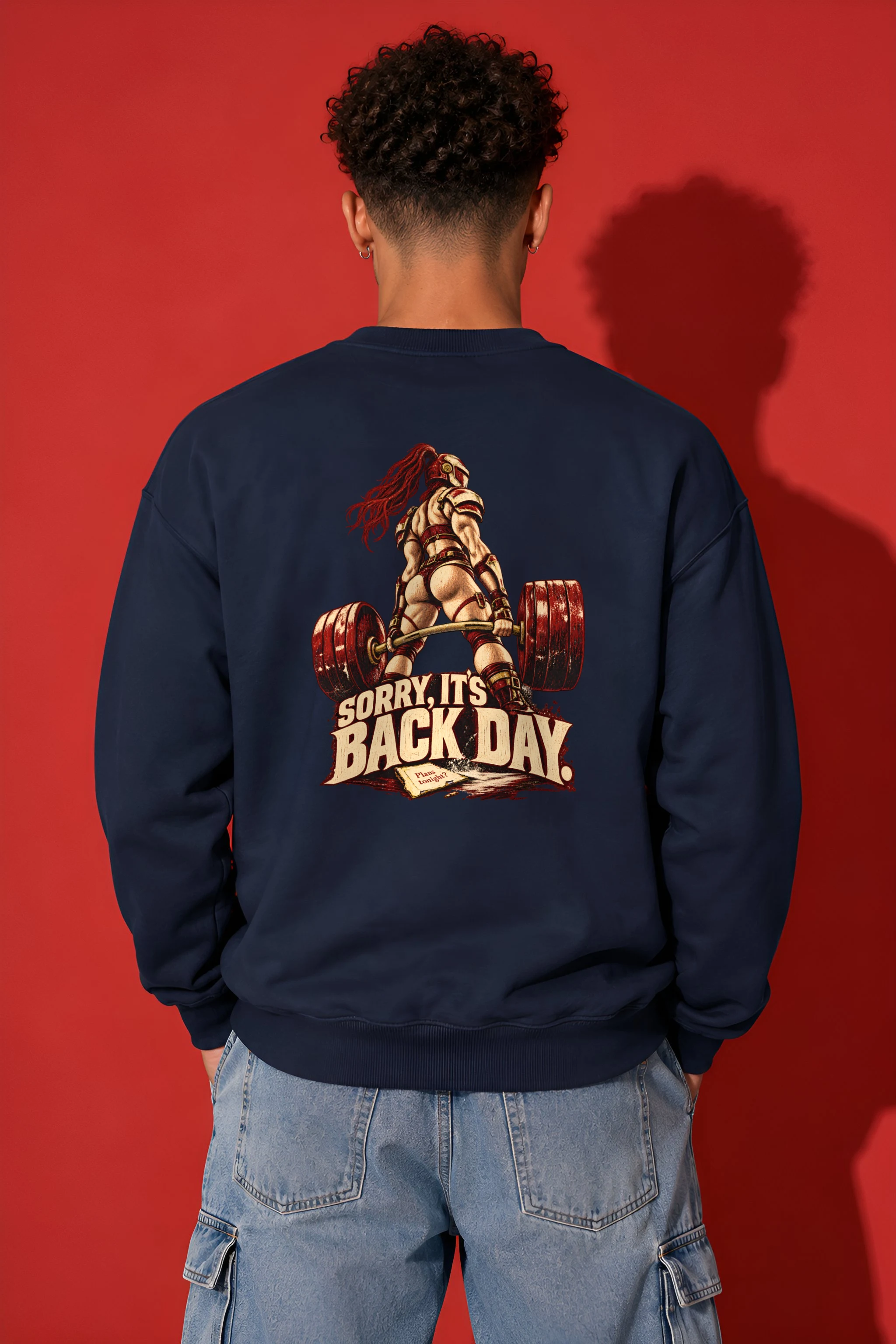 "Sorry, It's Back Day" Heavy Blend Unisex Crewneck Sweatshirt