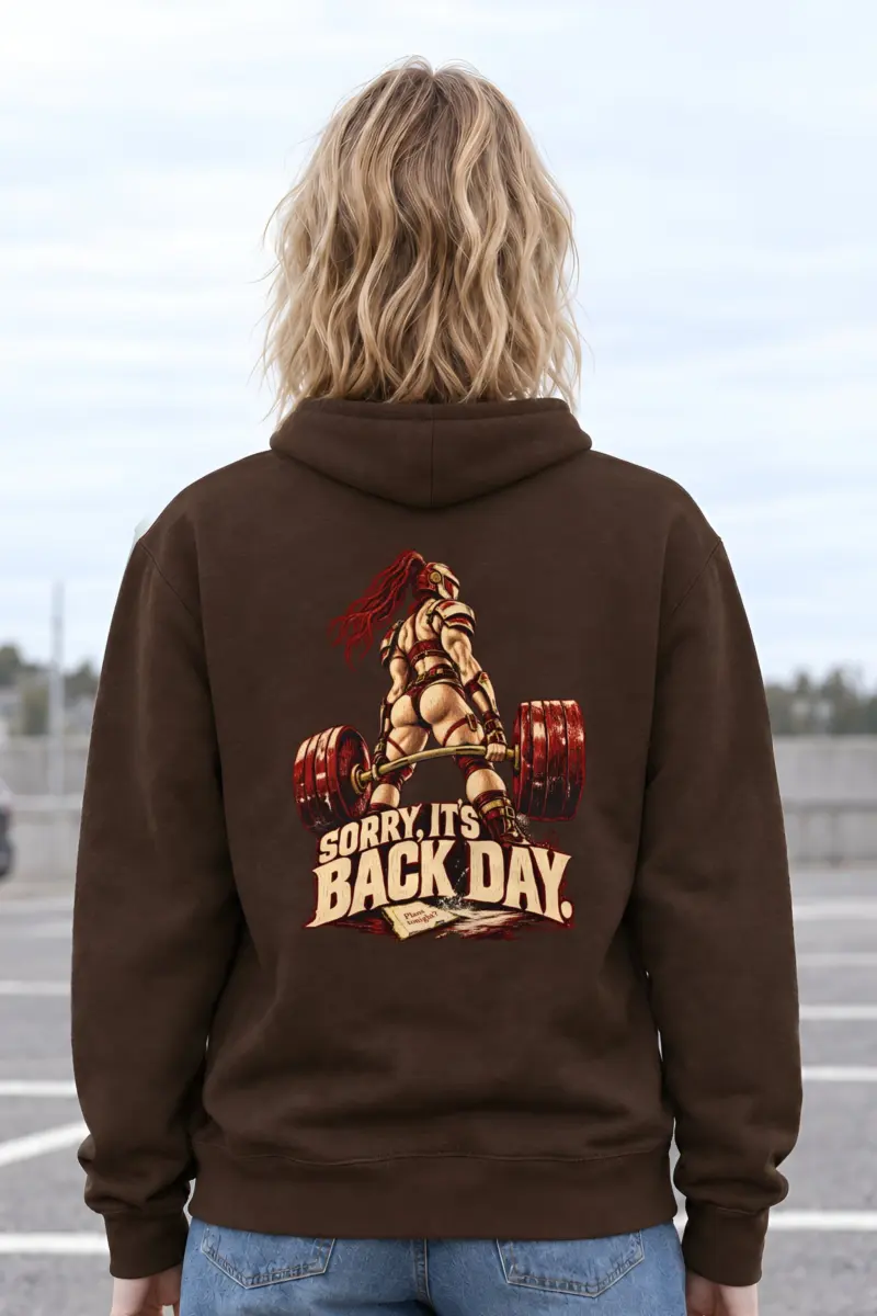 “Sorry, It’s Back Day” Heavy Blend Unisex Pullover Hoodie