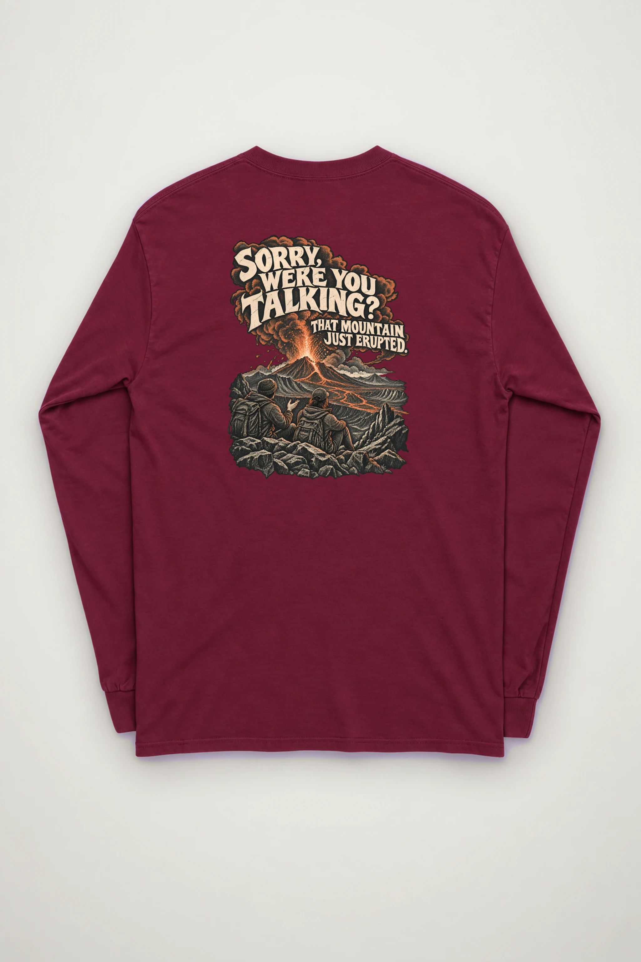 "Sorry, Were You Talking?" Unisex Longsleeve T-shirt