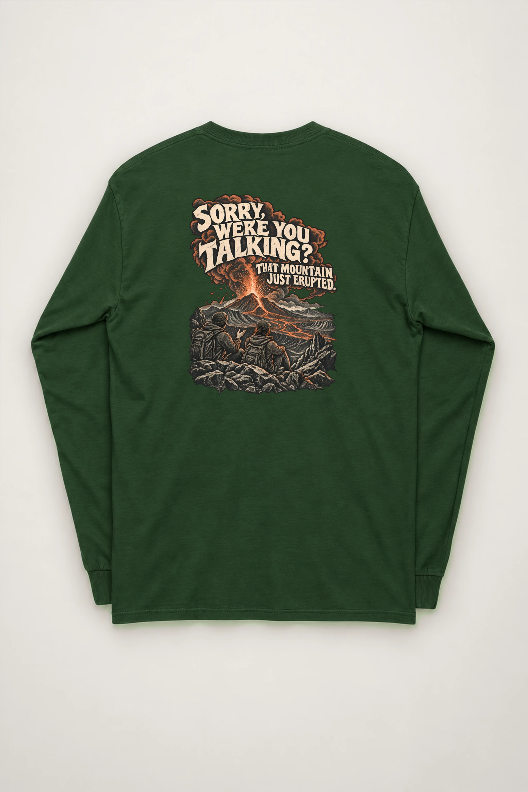 "Sorry, Were You Talking?" Unisex Longsleeve T-shirt