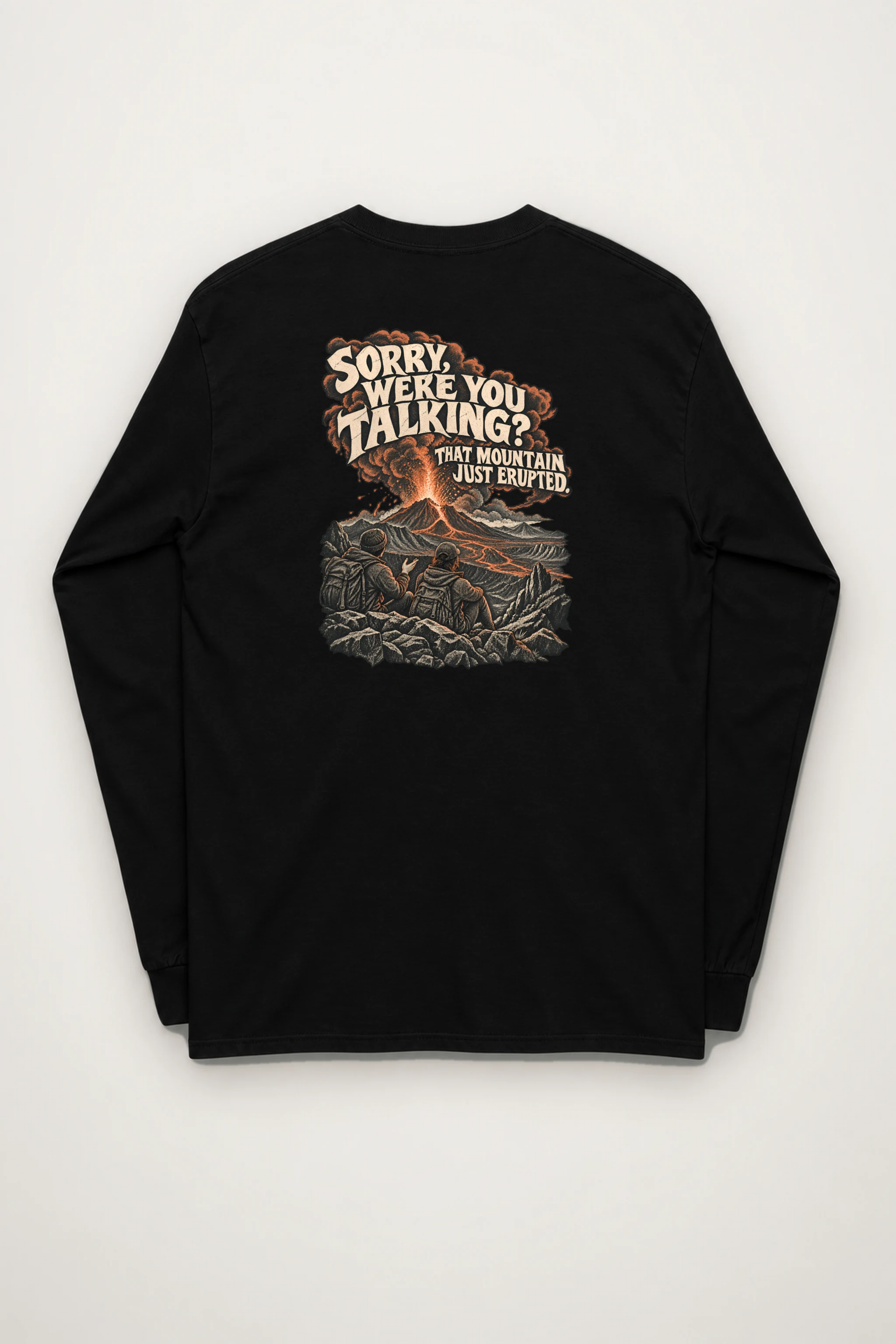 "Sorry, Were You Talking?" Unisex Longsleeve T-shirt