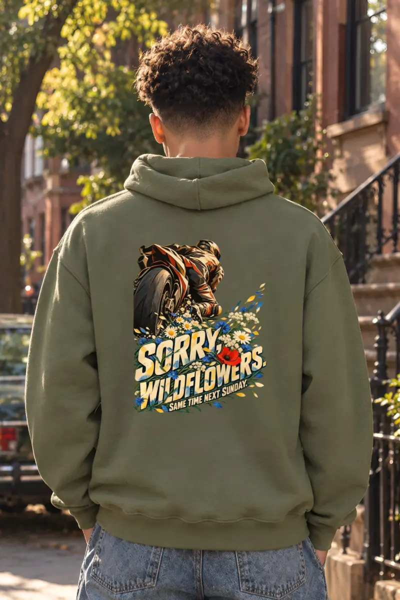 “Sorry Wildflowers” Unisex Pullover Hoodie