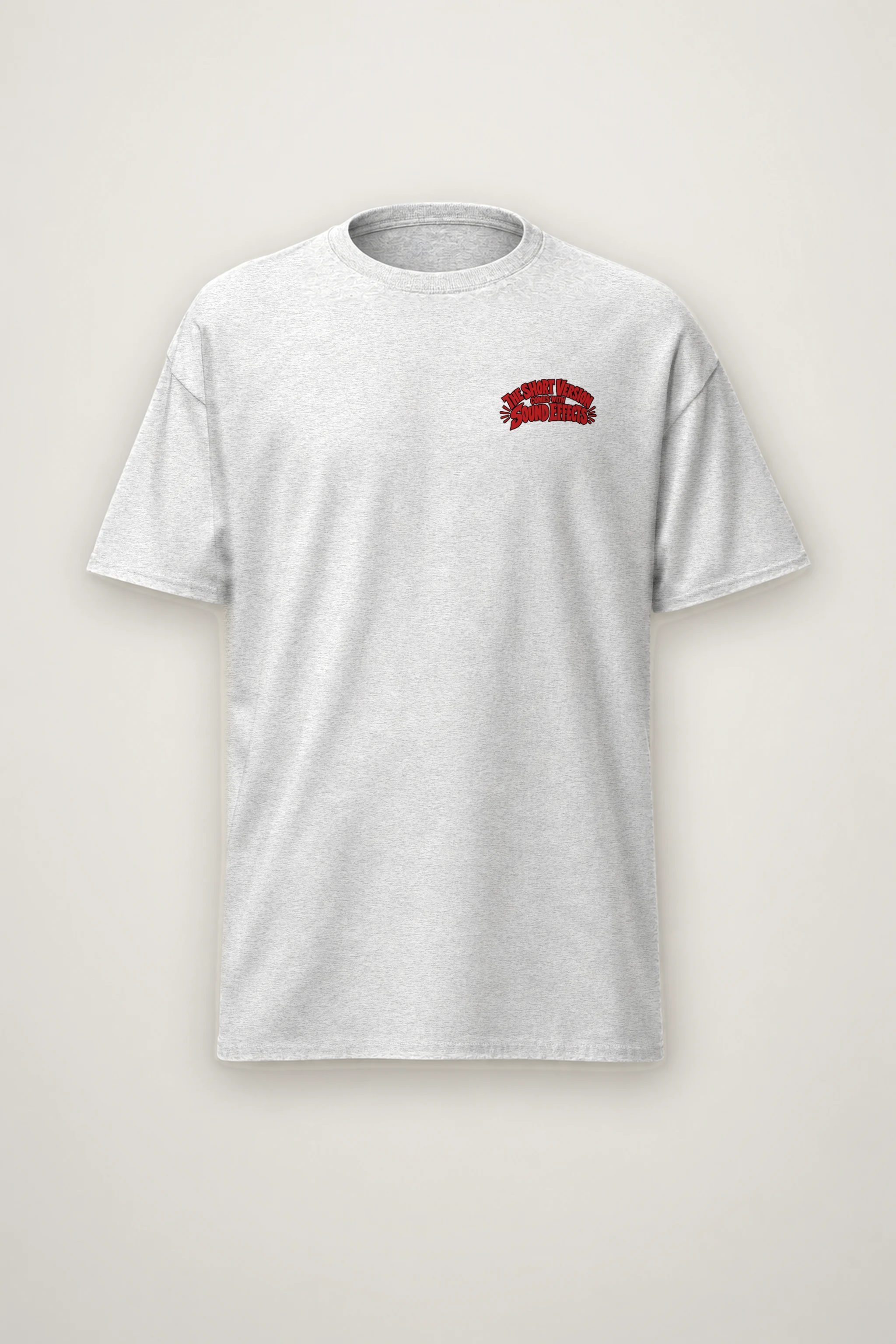 "Sound Effects Included" Heavyweight Unisex Crewneck T-shirt