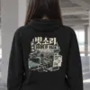 "Sound of Rain Rooftop Study" Heavy Blend Unisex Pullover Hoodie
