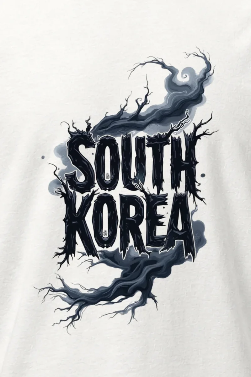 "South Korea Roots" Heavyweight Unisex Crewneck T-shirt