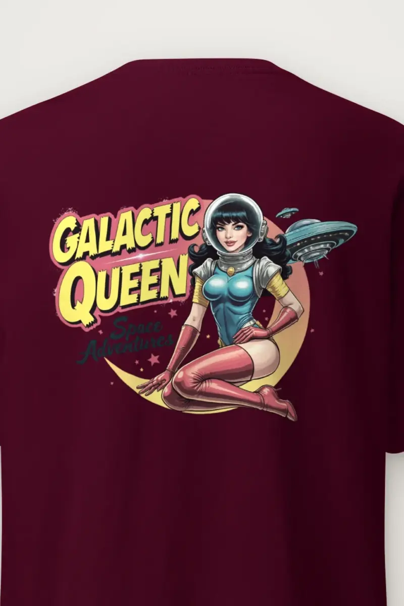 "Space Adventures" Heavyweight Unisex Crewneck T-shirt
