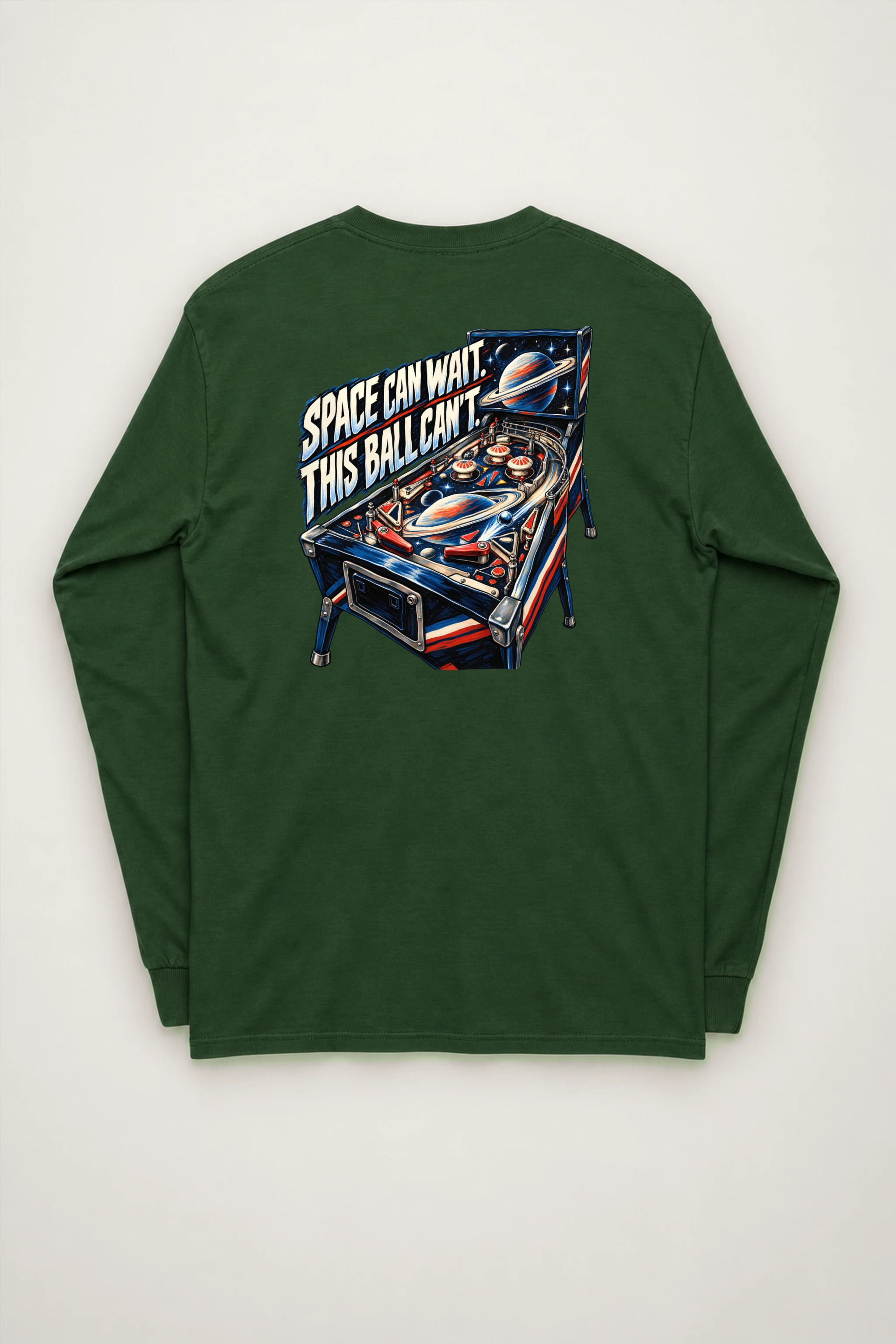 "Space Can Wait" Unisex Longsleeve T-shirt