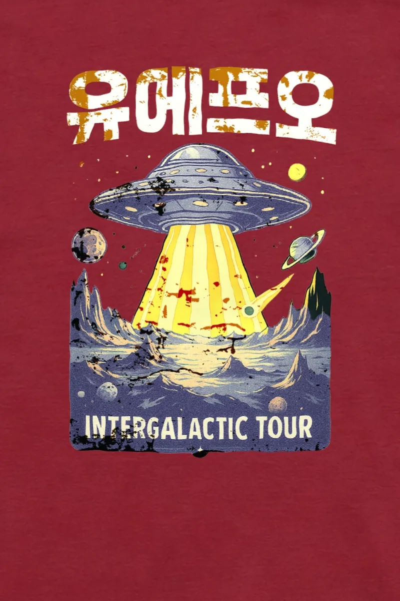 "Space Intergalactic Tour" Unisex Longsleeve T-shirt
