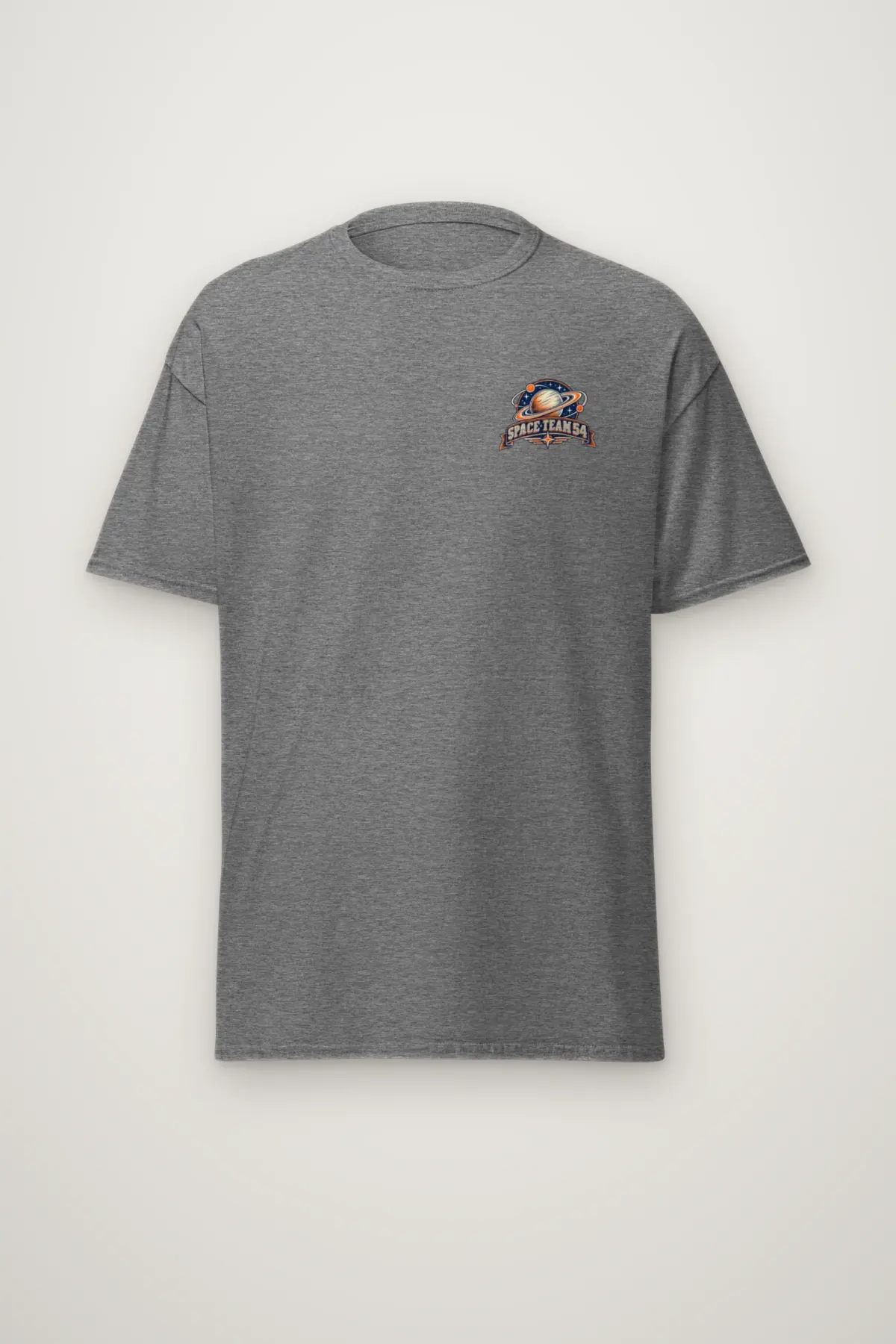 "Space Team 54 Since 1965" Heavyweight Unisex Crewneck T-shirt
