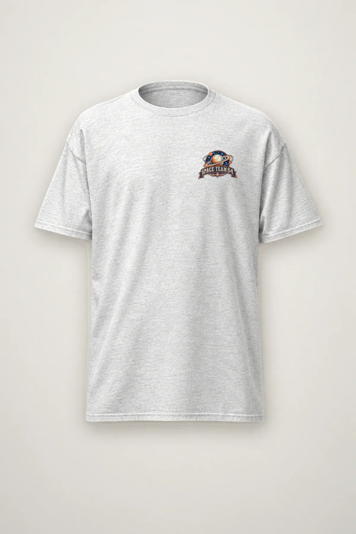 "Space Team 54 Since 1965" Heavyweight Unisex Crewneck T-shirt