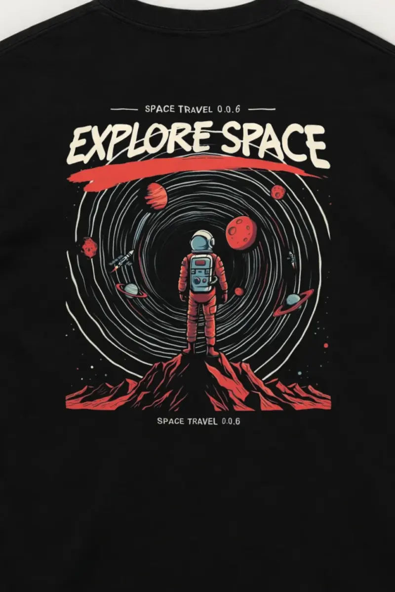 "Space Travel" Unisex Longsleeve T-shirt