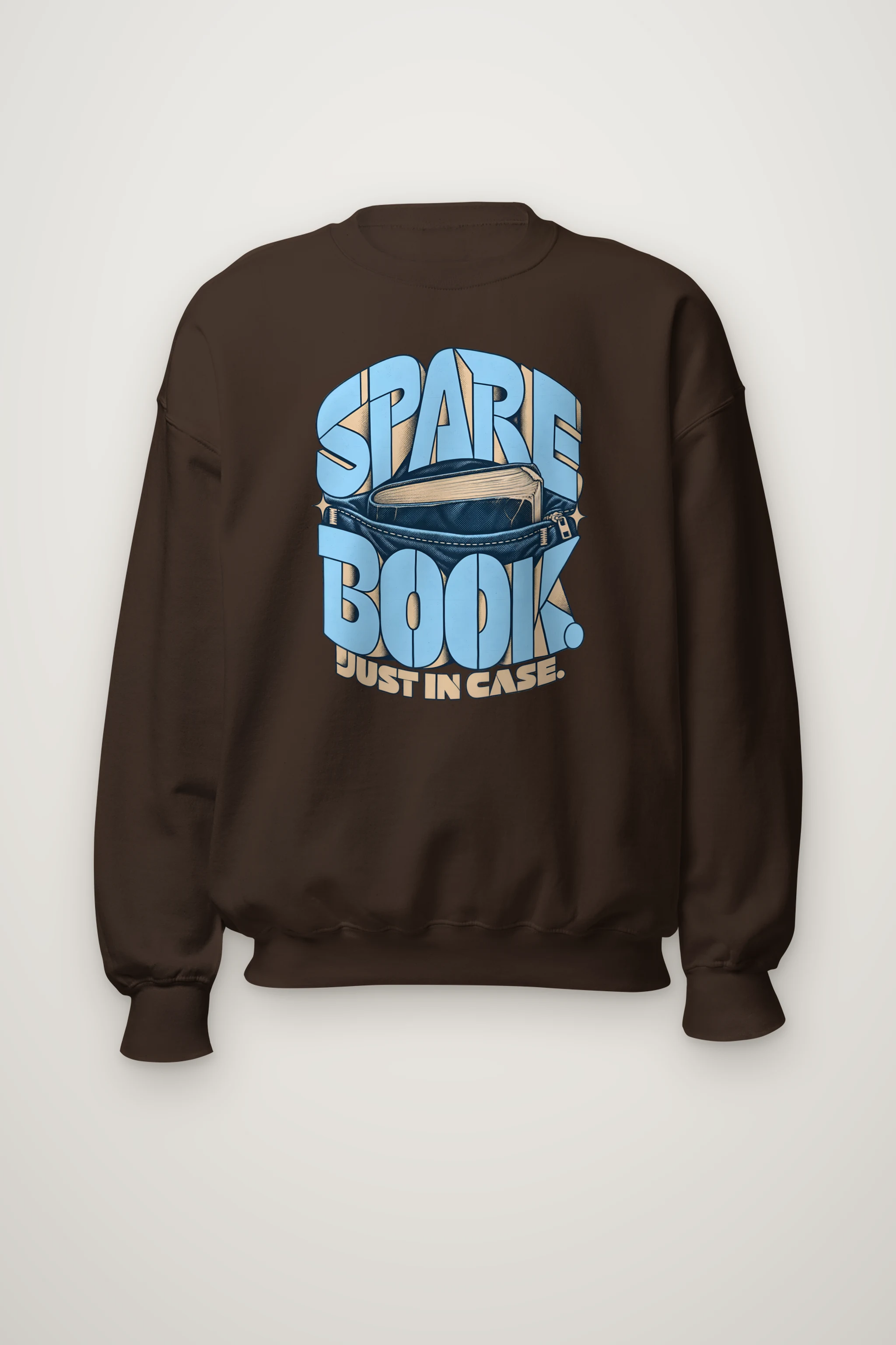 "Spare Book" Heavy Blend Unisex Crewneck Sweatshirt