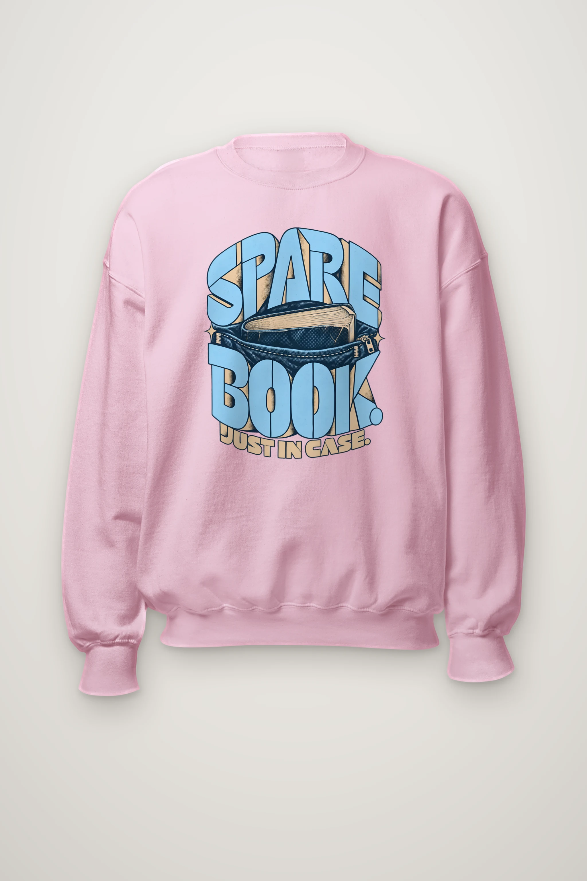 "Spare Book" Heavy Blend Unisex Crewneck Sweatshirt