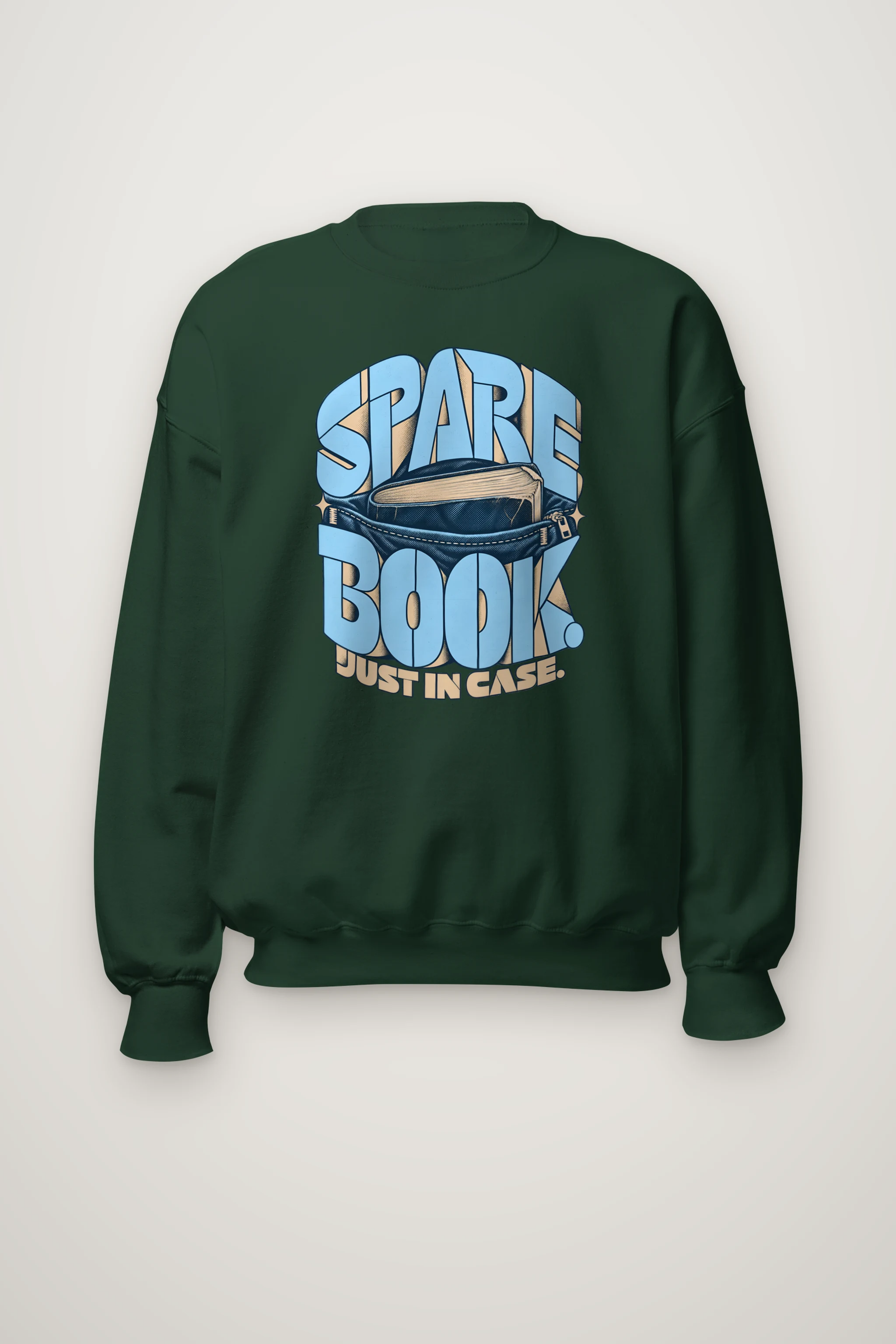 "Spare Book" Heavy Blend Unisex Crewneck Sweatshirt