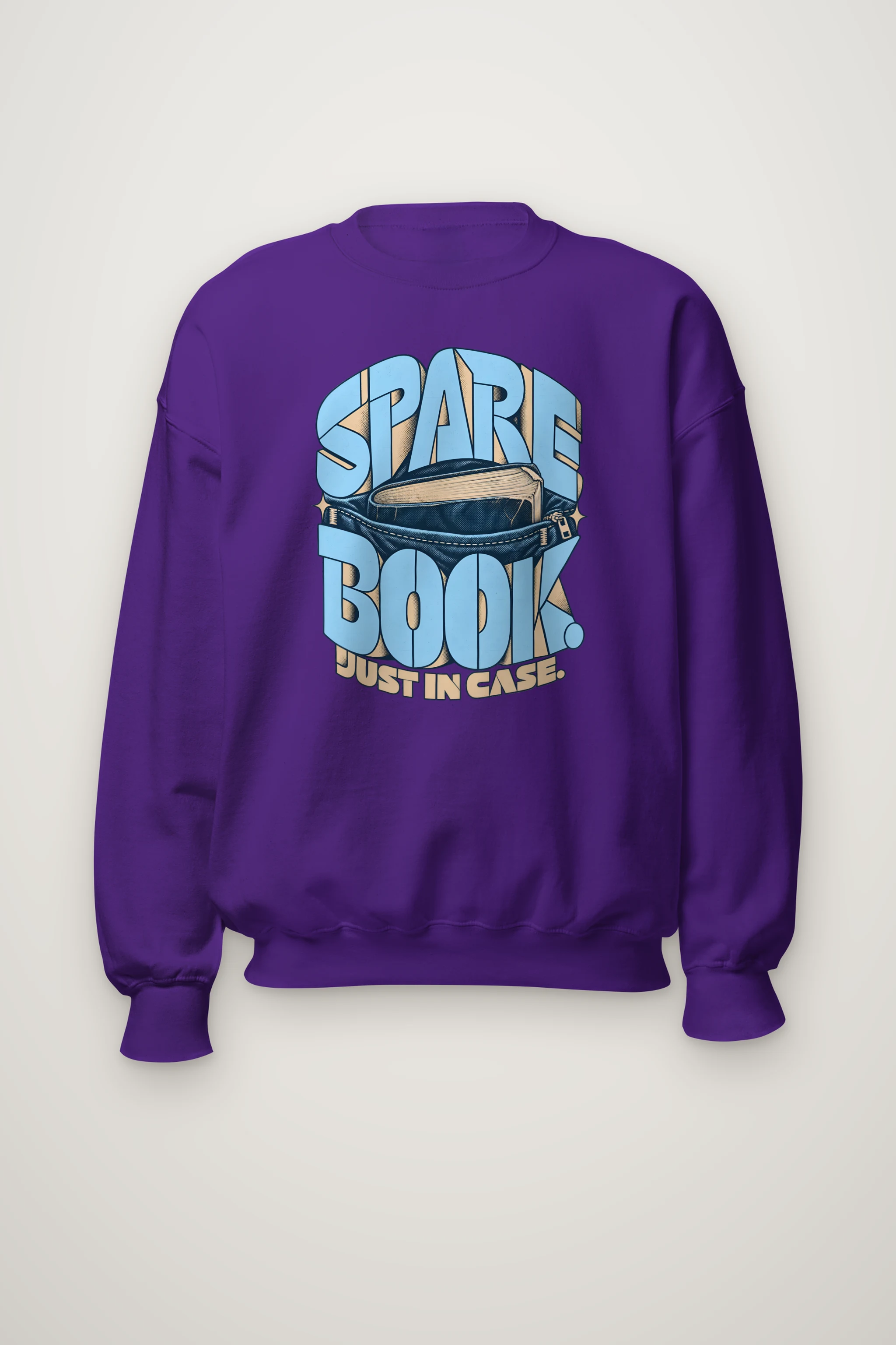 "Spare Book" Heavy Blend Unisex Crewneck Sweatshirt