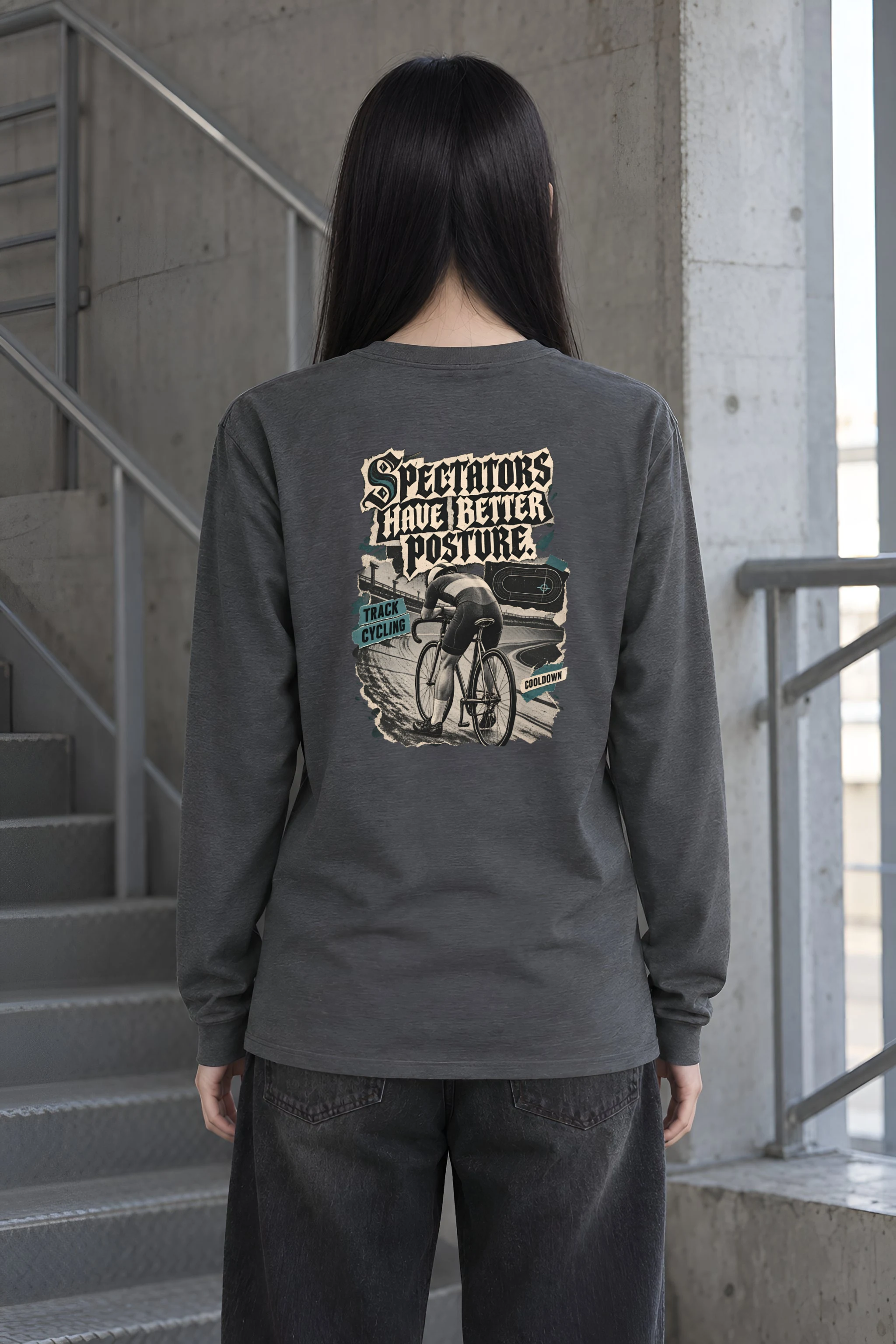 "Spectators Have Better Posture" Unisex Longsleeve T-shirt