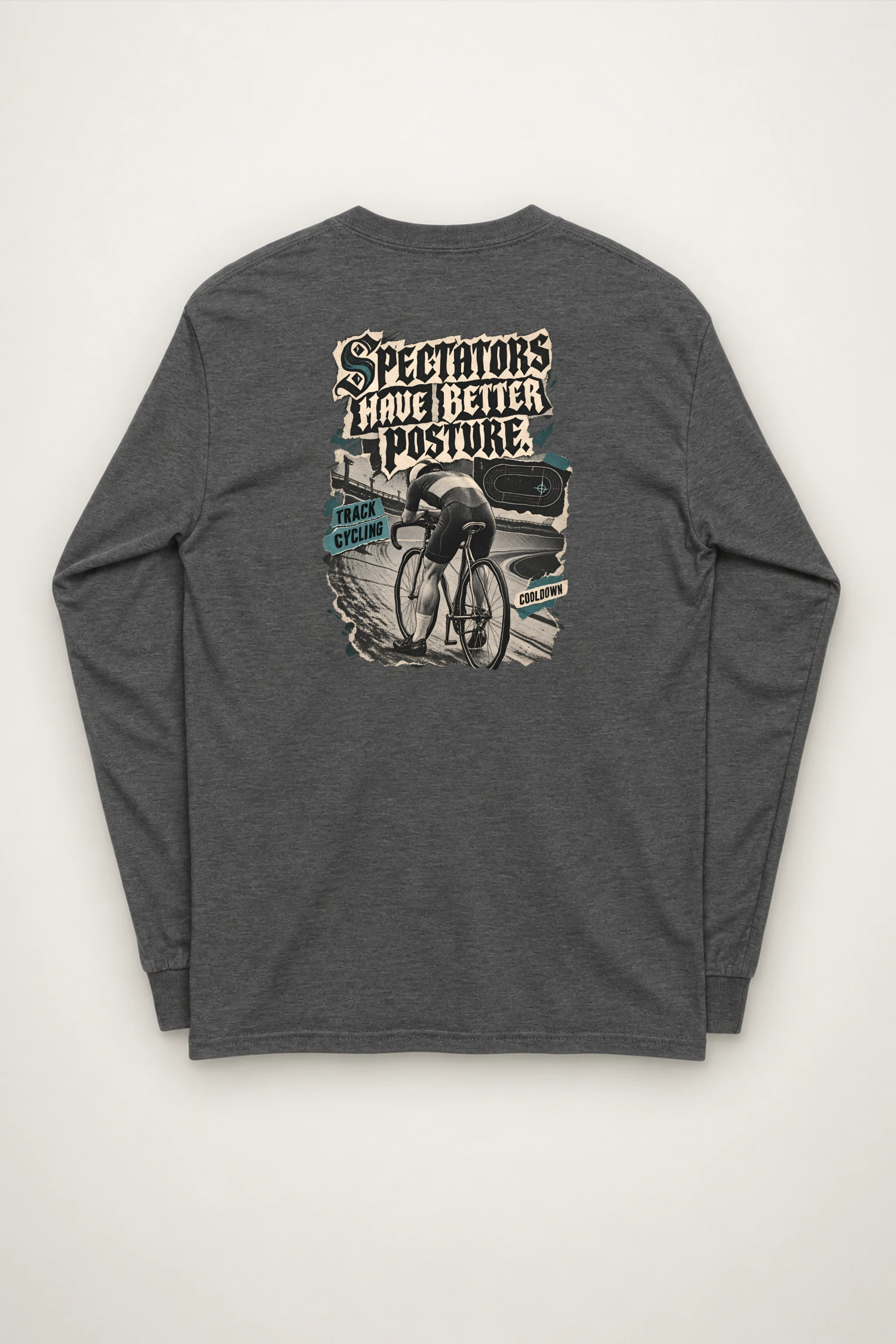 "Spectators Have Better Posture" Unisex Longsleeve T-shirt