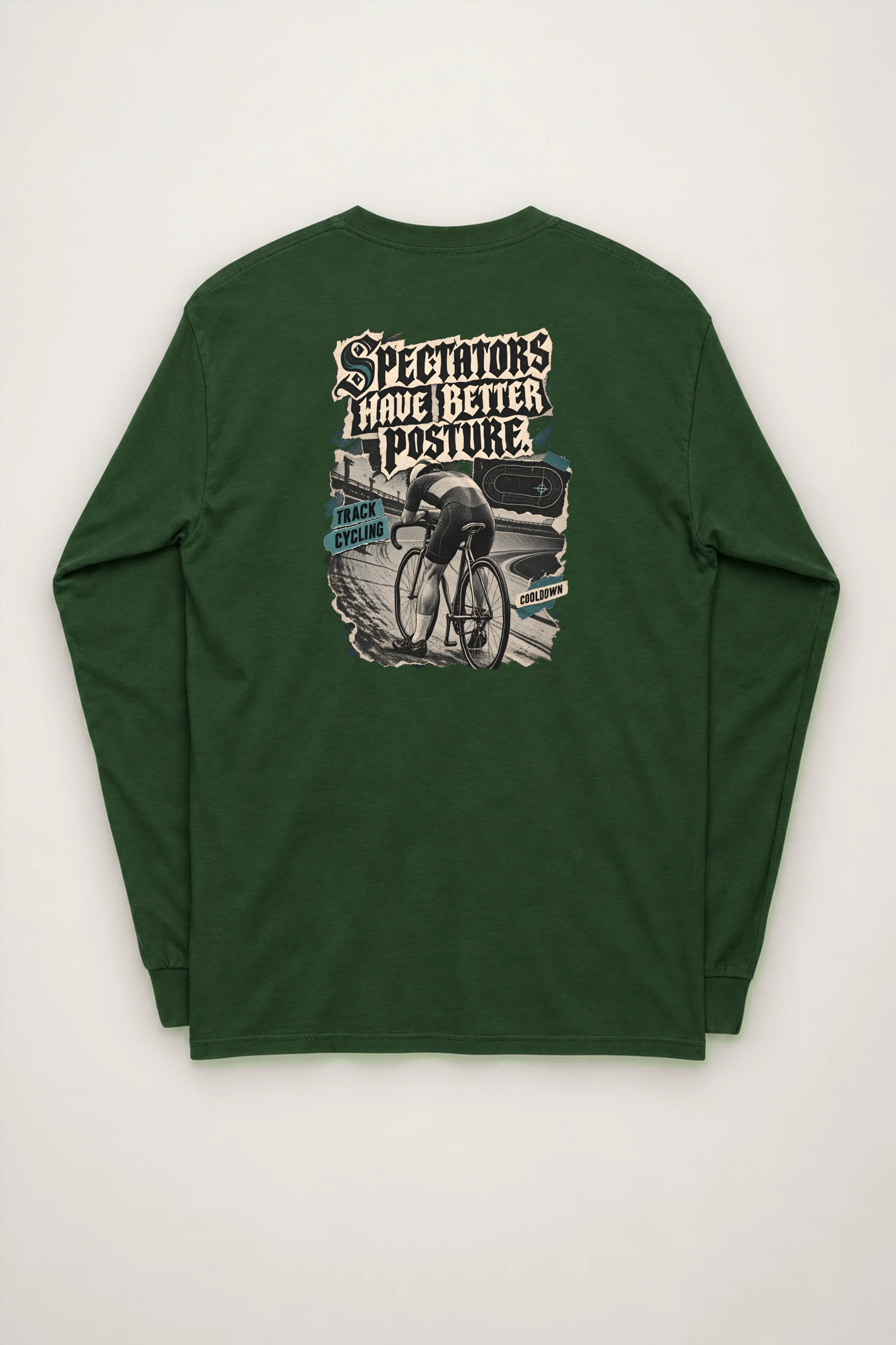 "Spectators Have Better Posture" Unisex Longsleeve T-shirt