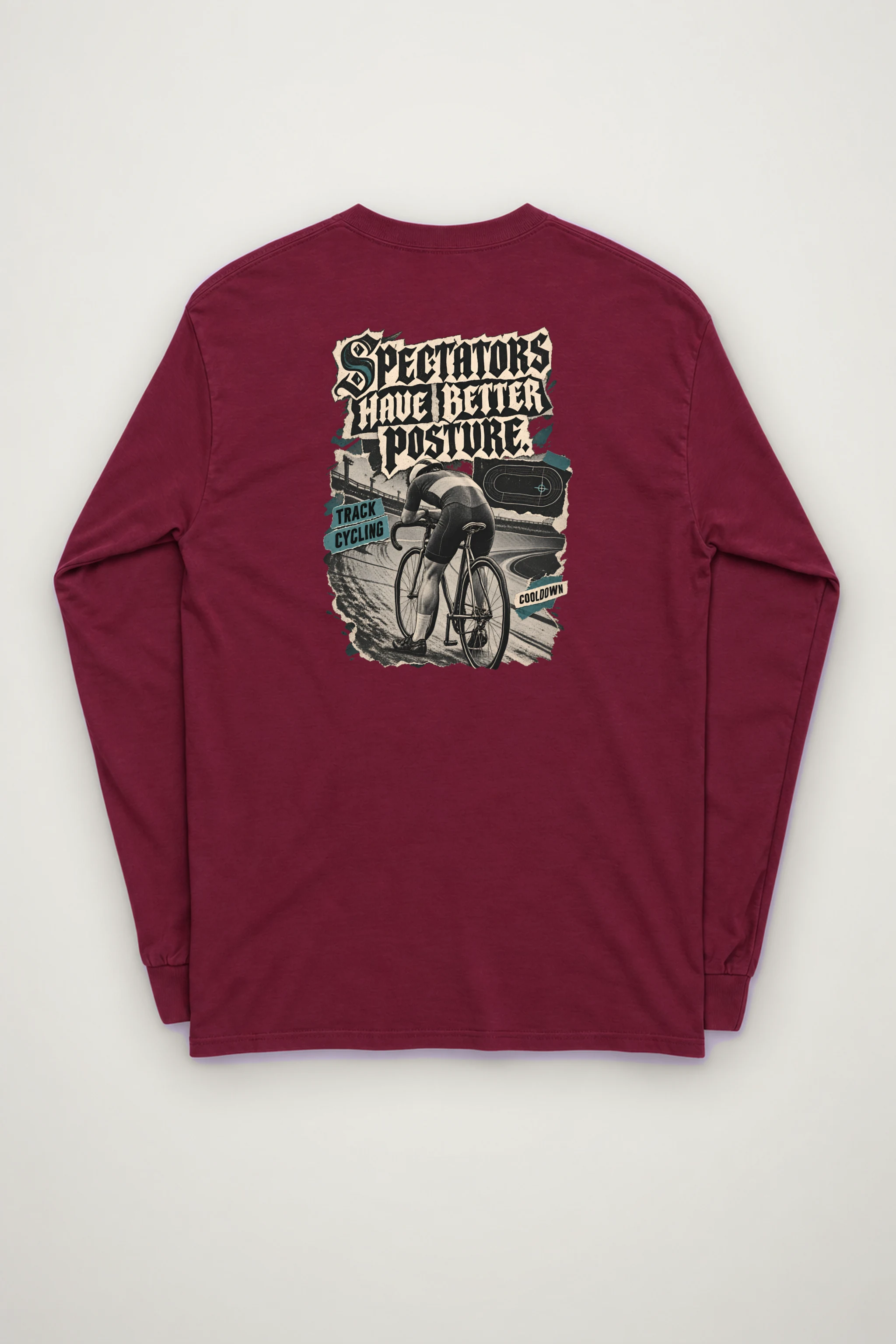 "Spectators Have Better Posture" Unisex Longsleeve T-shirt