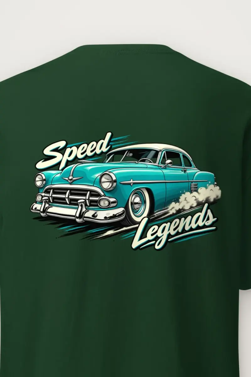 "Speed Legends" Heavyweight Unisex Crewneck T-shirt