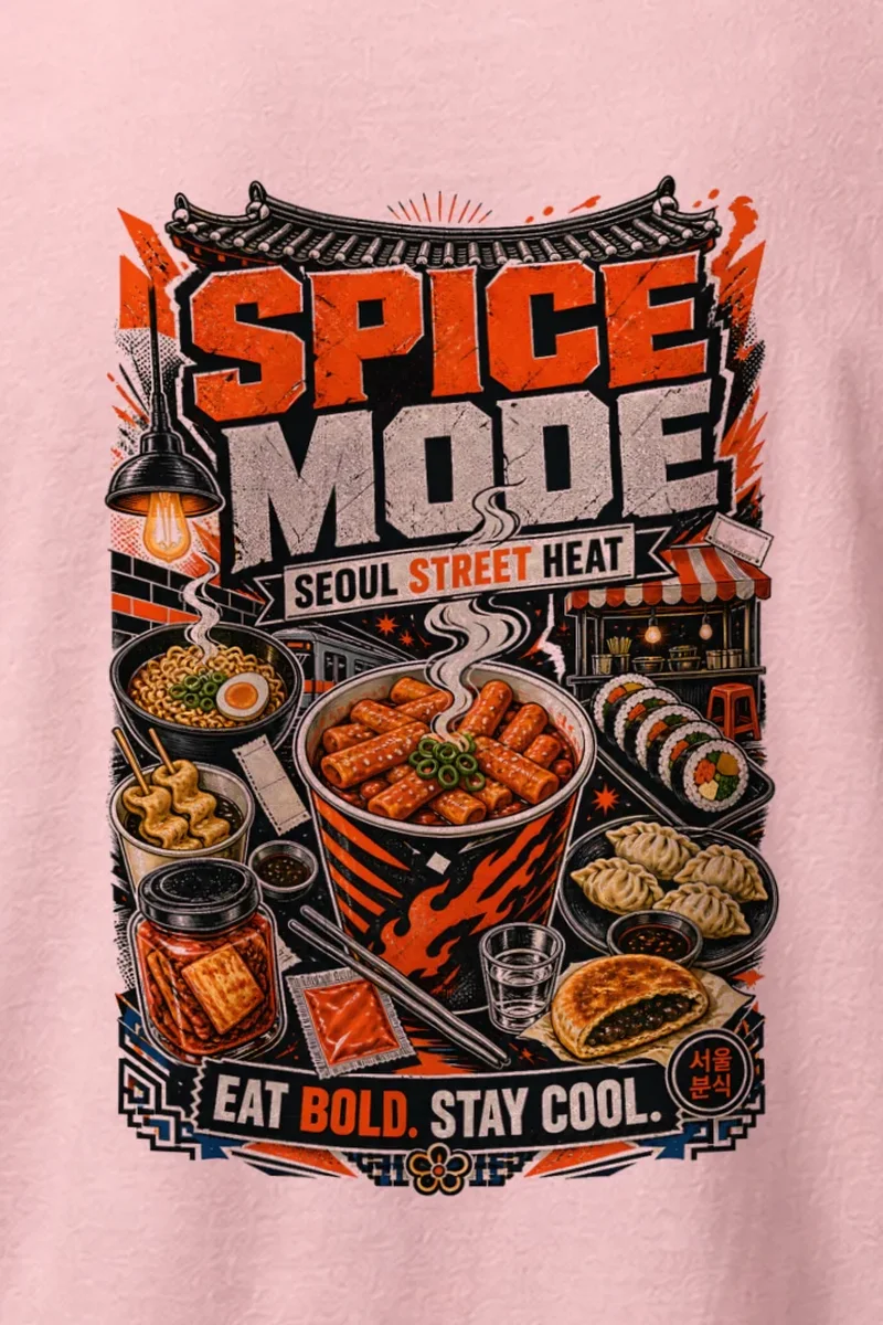 "Spice Mode" Heavyweight Unisex Crewneck T-shirt