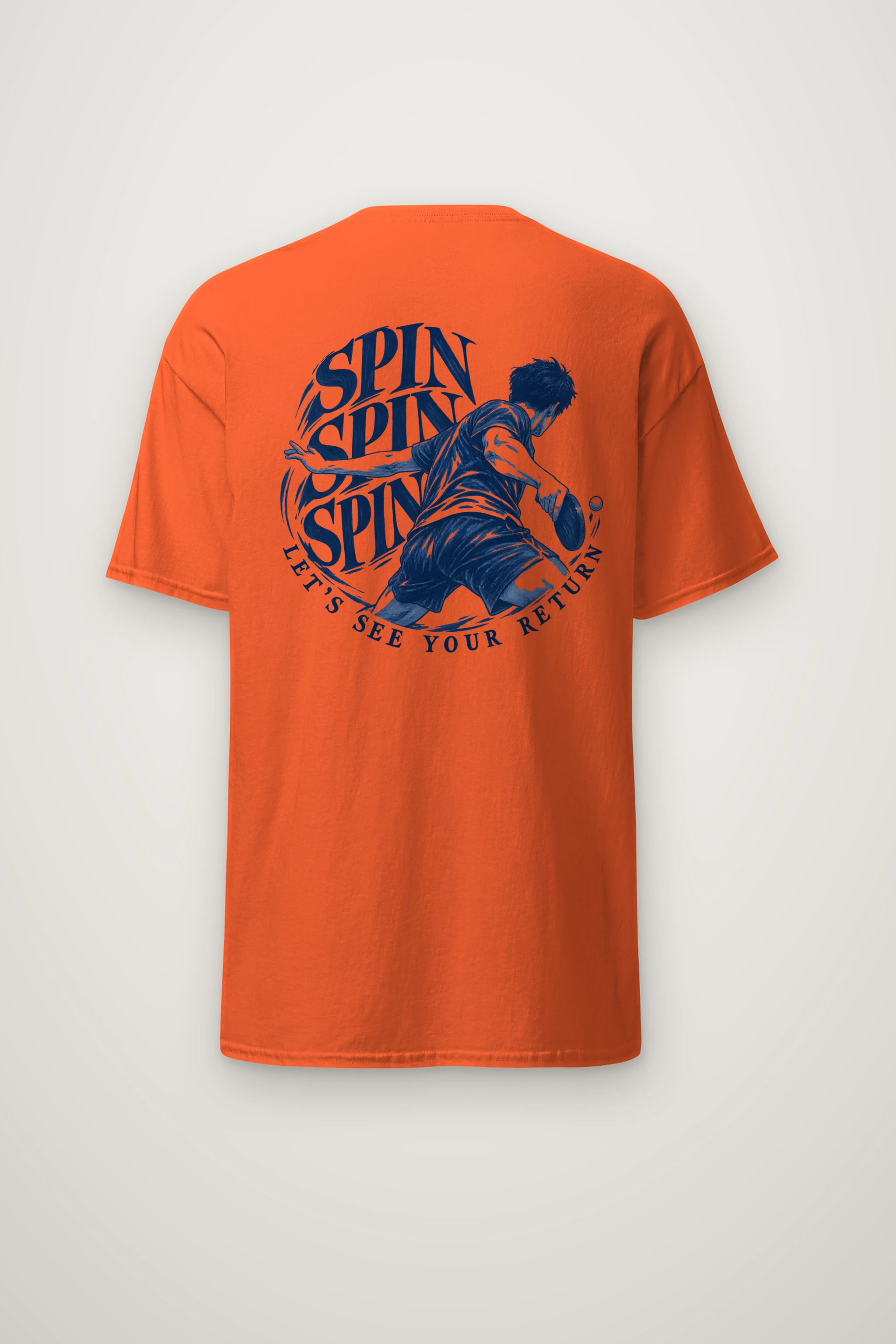 "Spin Spin Spin Return" Heavyweight Unisex Crewneck T-shirt