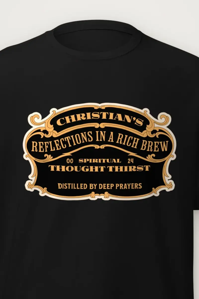 "Spiritual Thought Thirst" Heavyweight Unisex Crewneck T-shirt