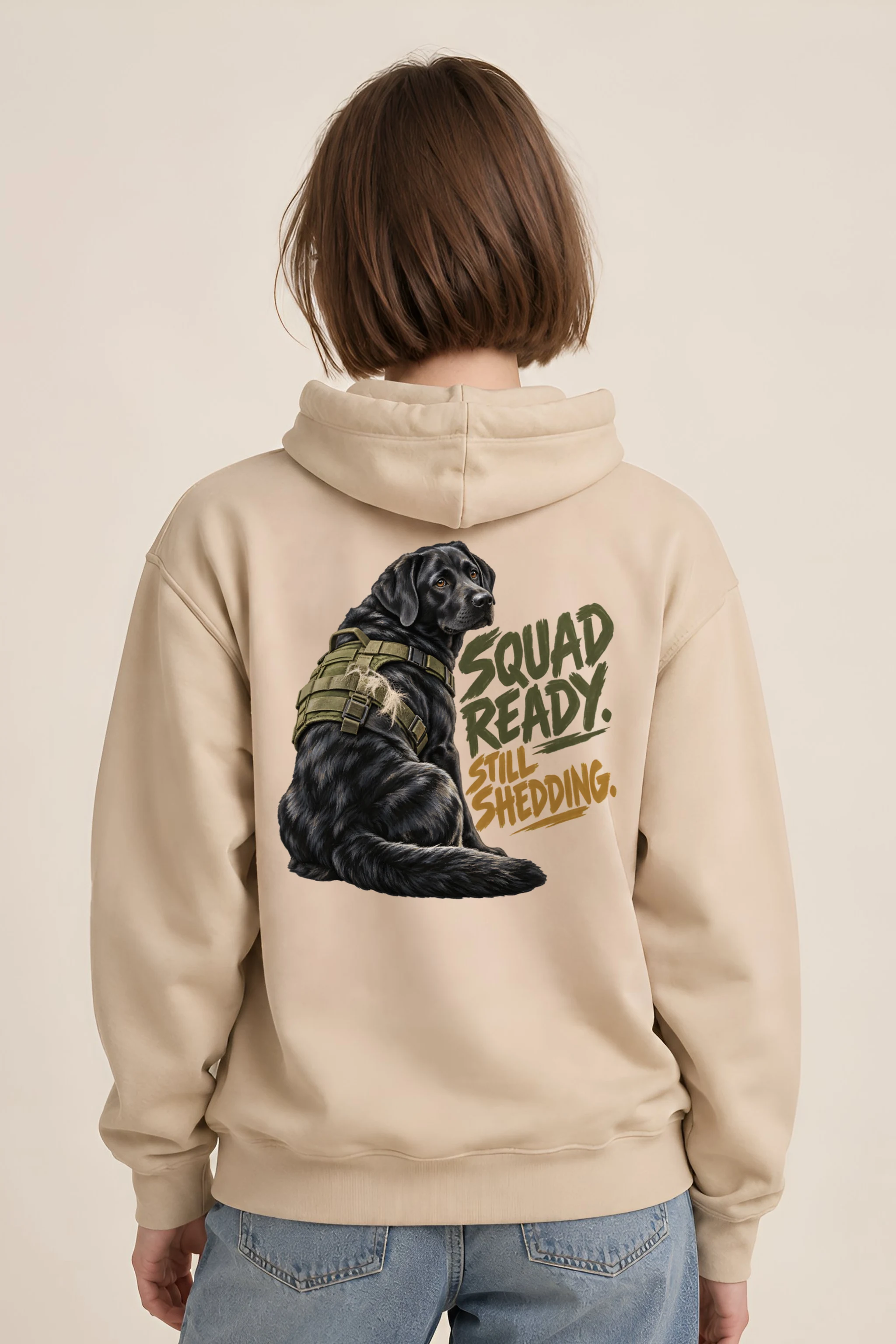 "Squad Ready, Still Shedding" Heavy Blend Unisex Pullover Hoodie