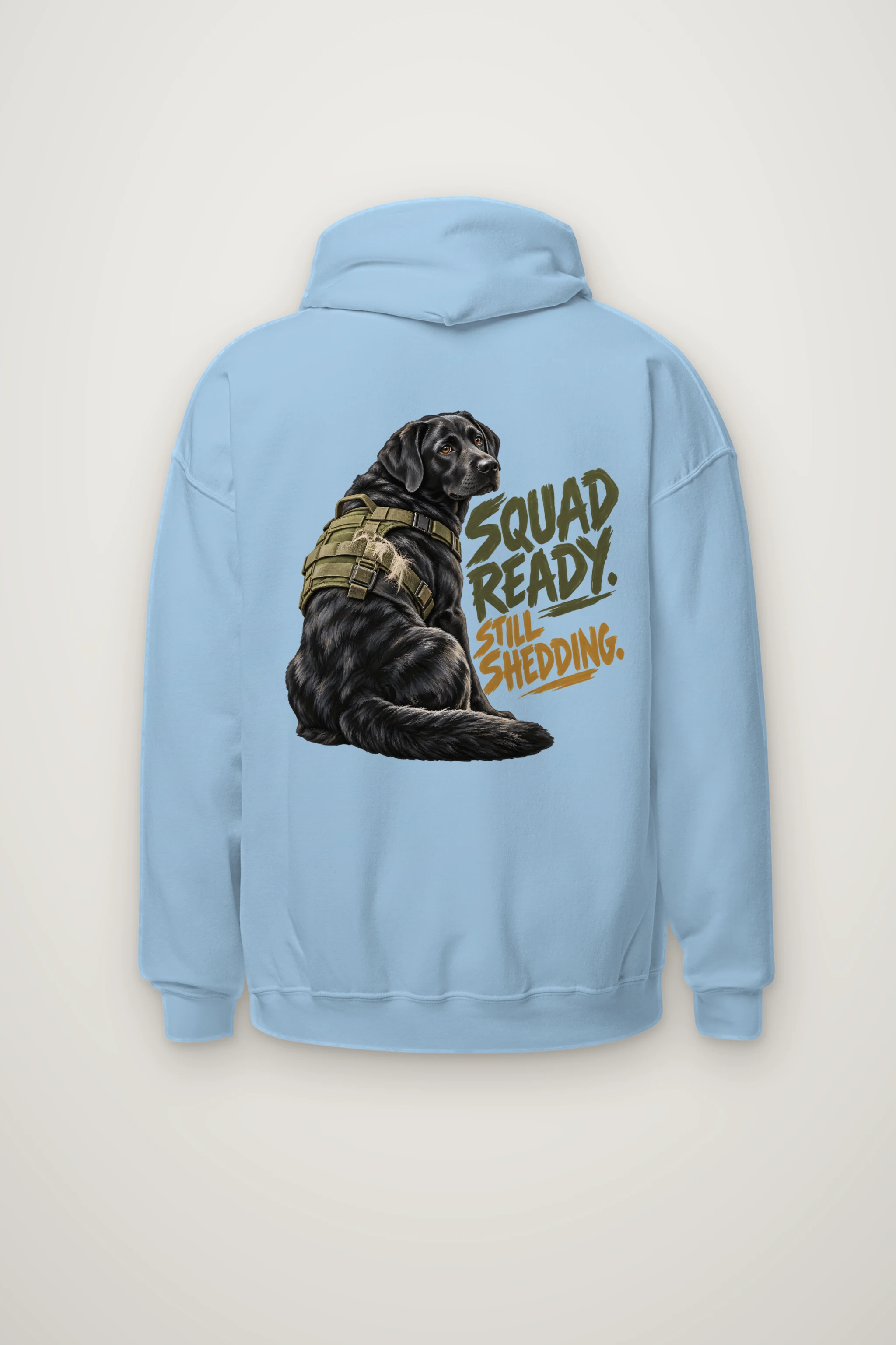"Squad Ready, Still Shedding" Heavy Blend Unisex Pullover Hoodie