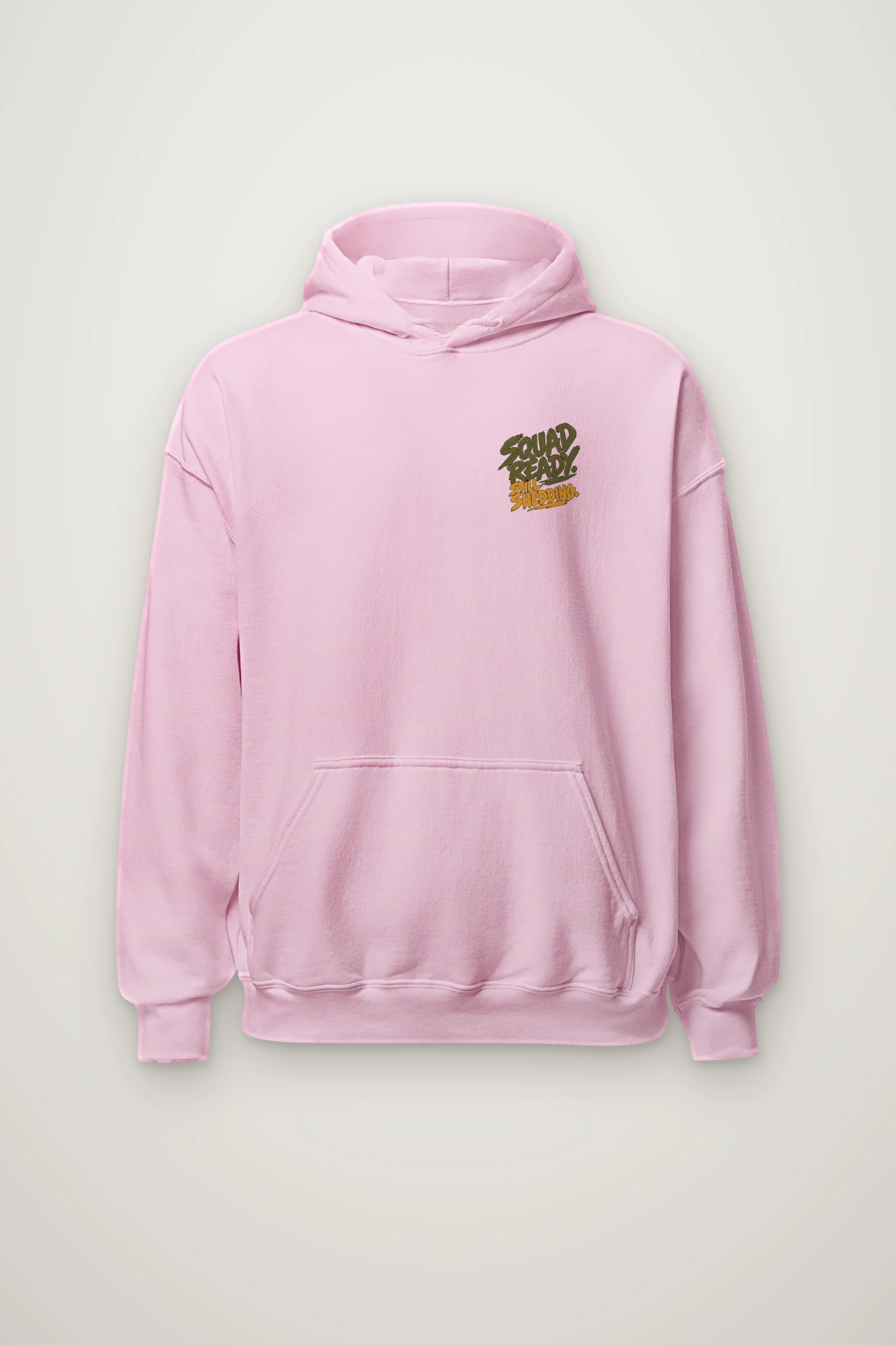 "Squad Ready, Still Shedding" Heavy Blend Unisex Pullover Hoodie