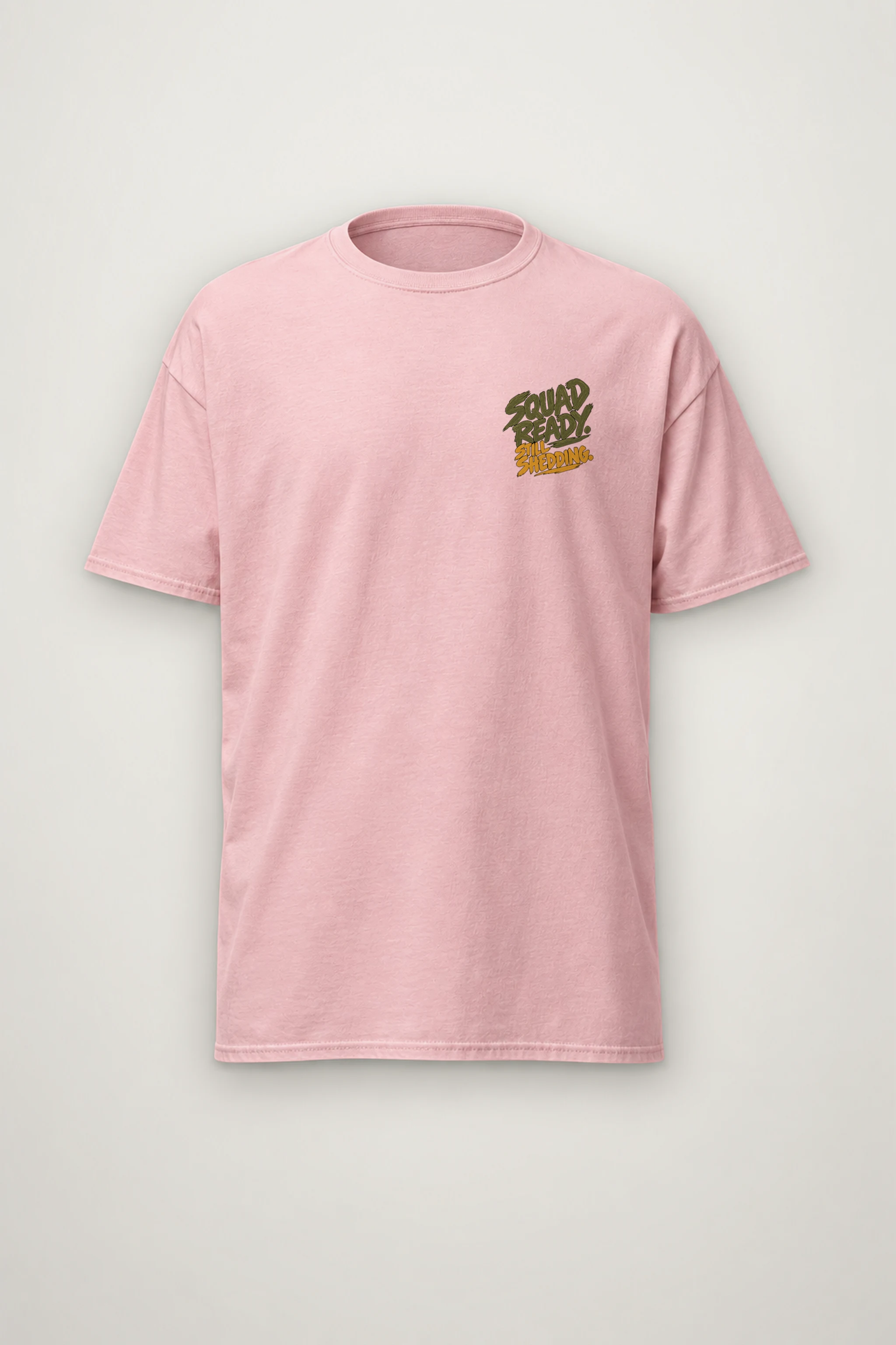 "Squad Ready, Still Shedding" Heavyweight Unisex Crewneck T-shirt