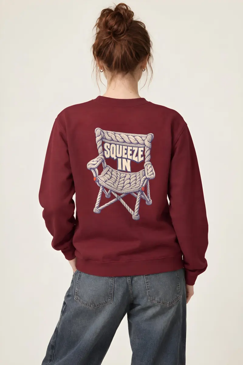 "Squeeze In" Heavy Blend Unisex Crewneck Sweatshirt