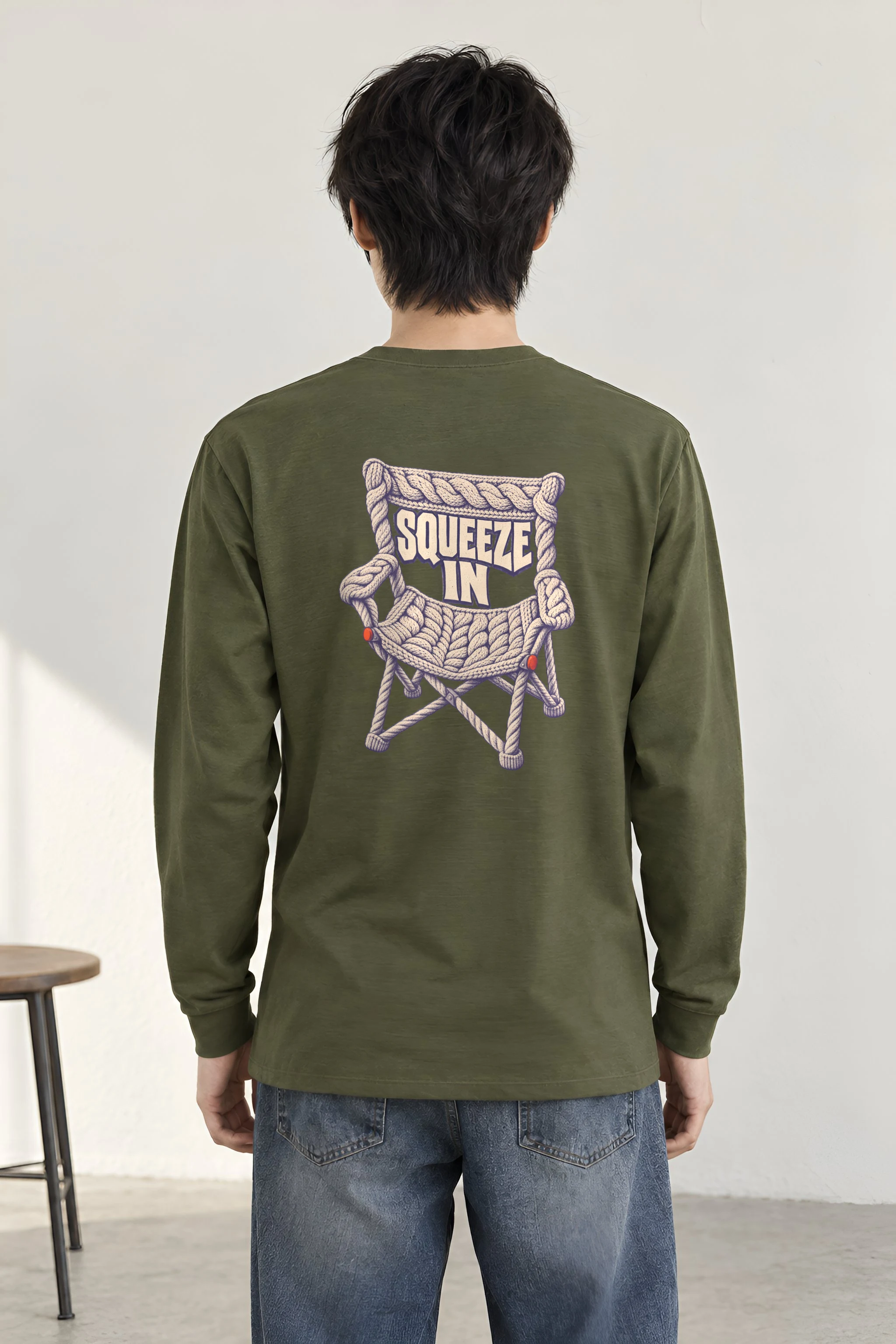 "Squeeze In" Unisex Longsleeve T-shirt