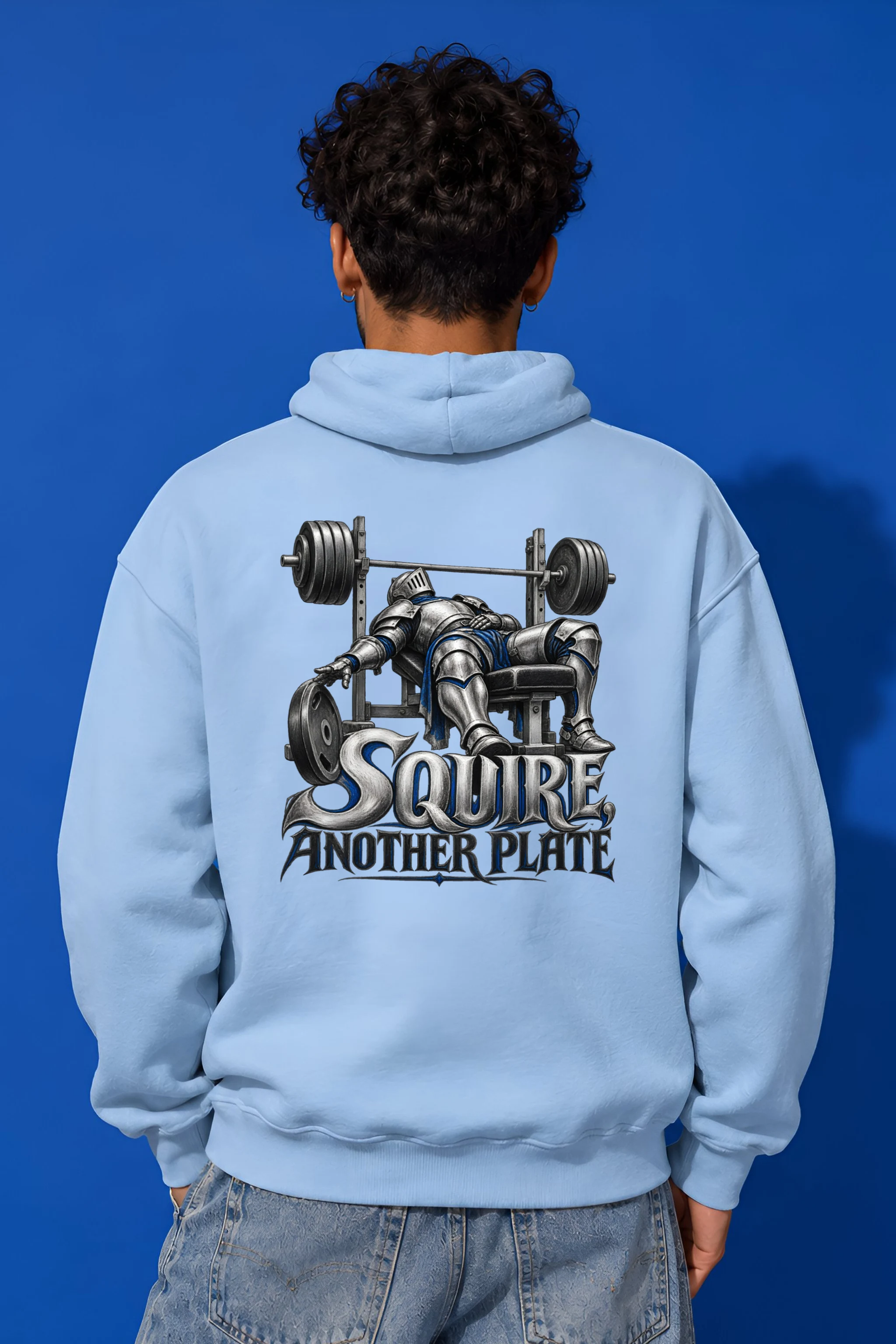 "Squire, Another Plate" Heavy Blend Unisex Pullover Hoodie