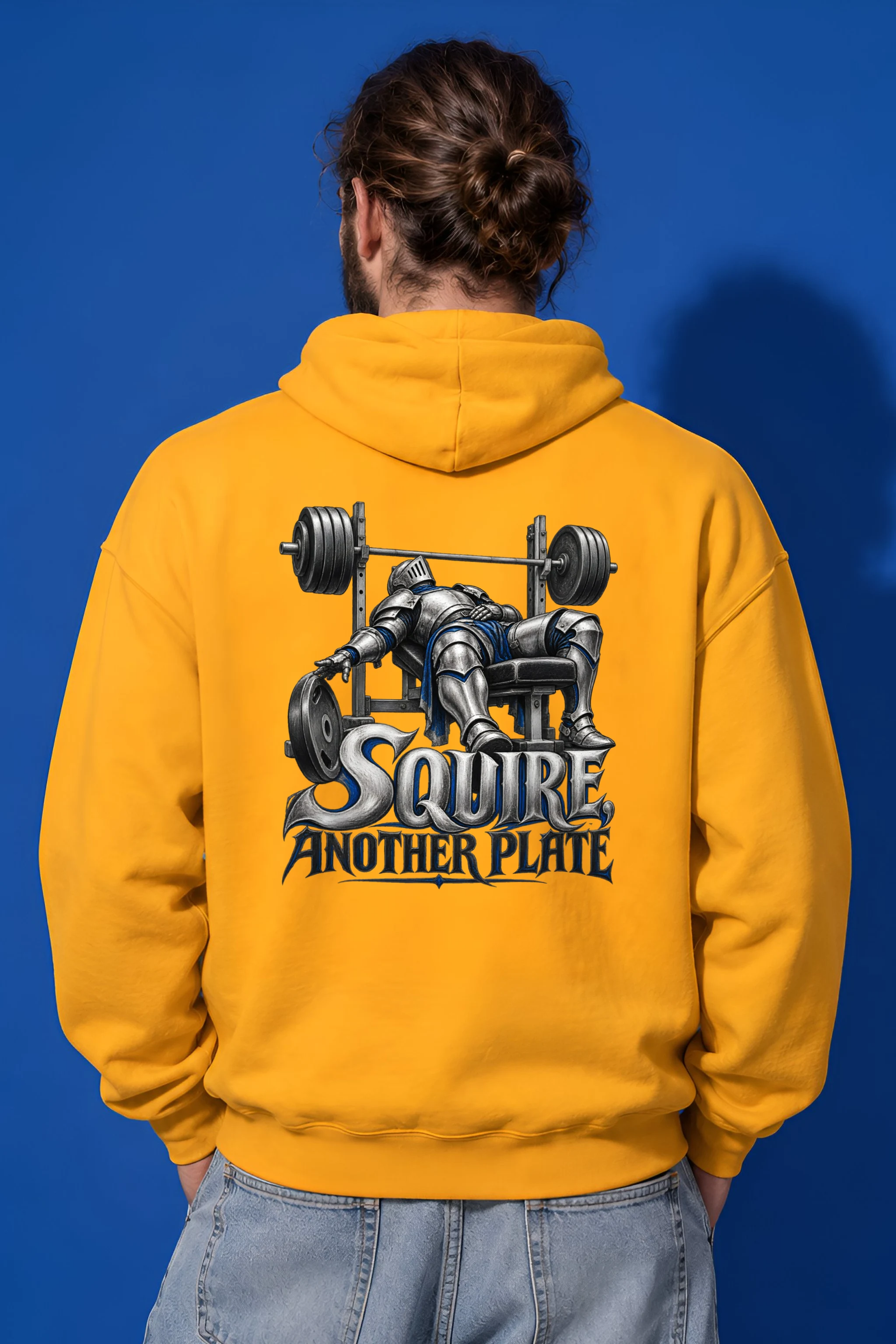 "Squire, Another Plate" Heavy Blend Unisex Pullover Hoodie