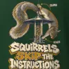 "Squirrels Skip the Instructions" Heavyweight Unisex Crewneck T-shirt