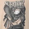 "Stairs? Help Yourself." Men's Oversized Heavyweight Crewneck T-Shirt