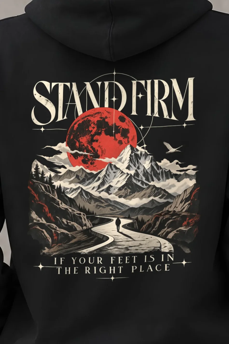 "Stand Firm" Heavy Blend Unisex Pullover Hoodie