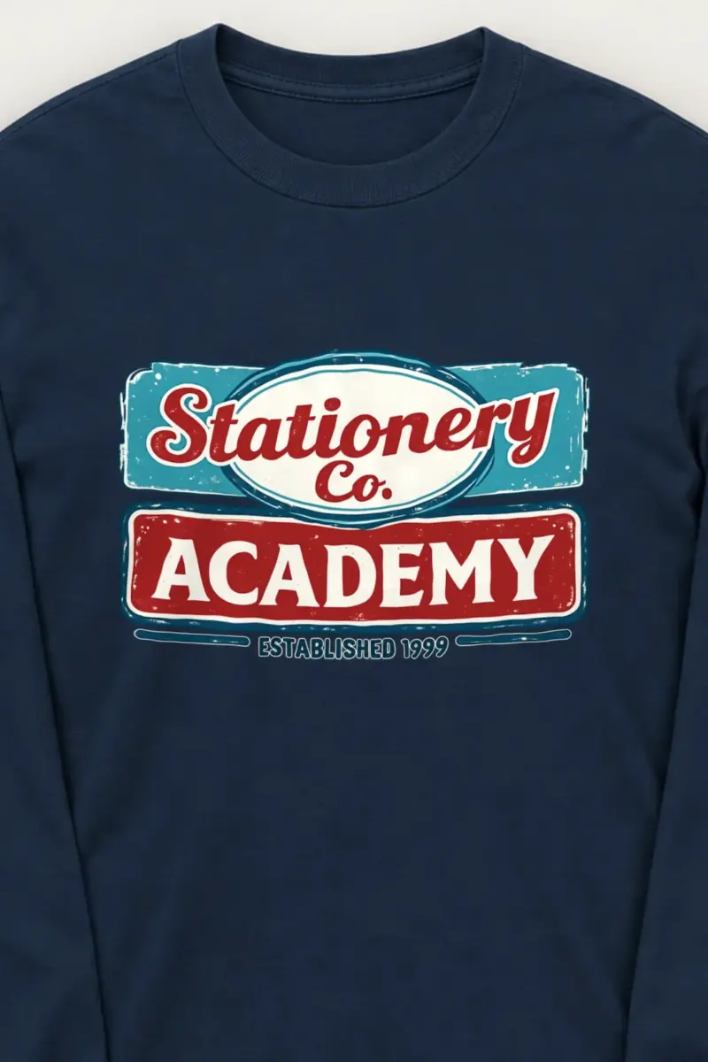"Stationery Co. Academy" Unisex Longsleeve T-shirt