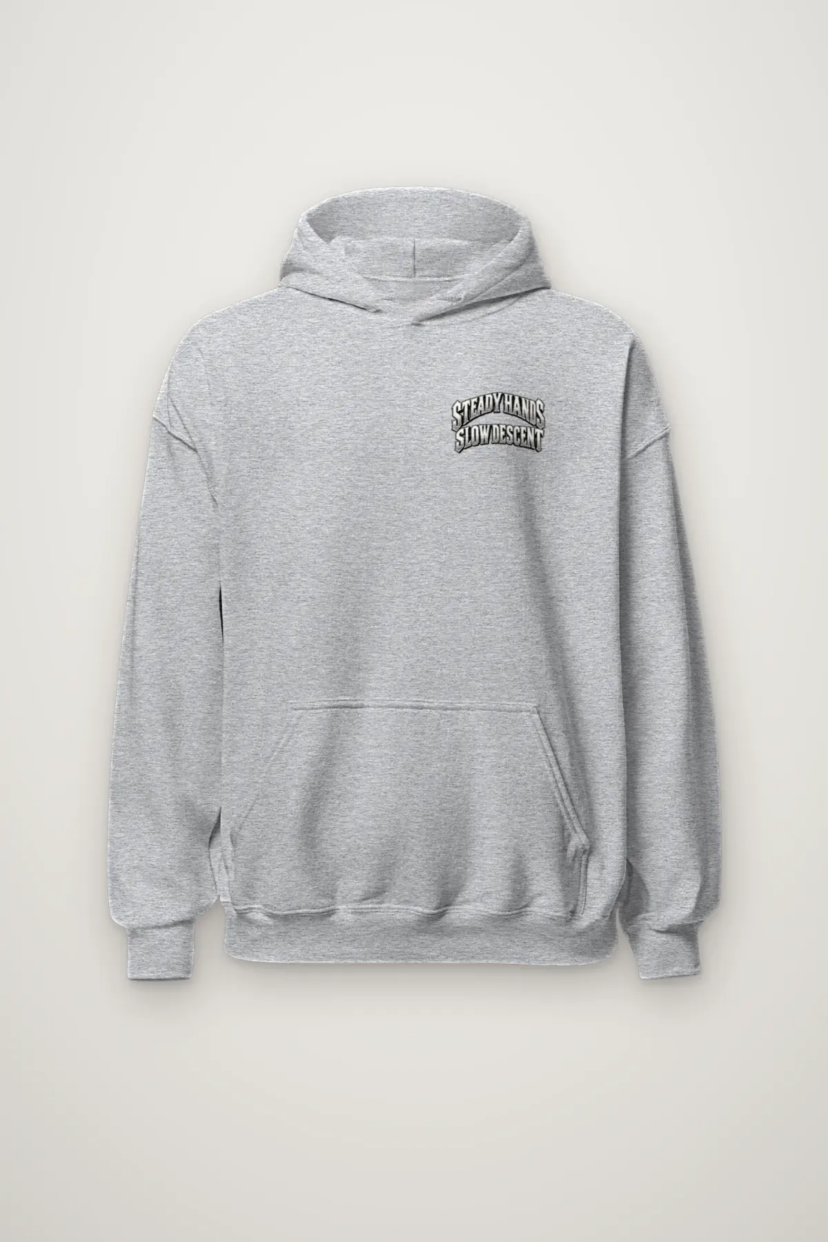 "Steady Hands Slow Descent" Heavy Blend Unisex Pullover Hoodie