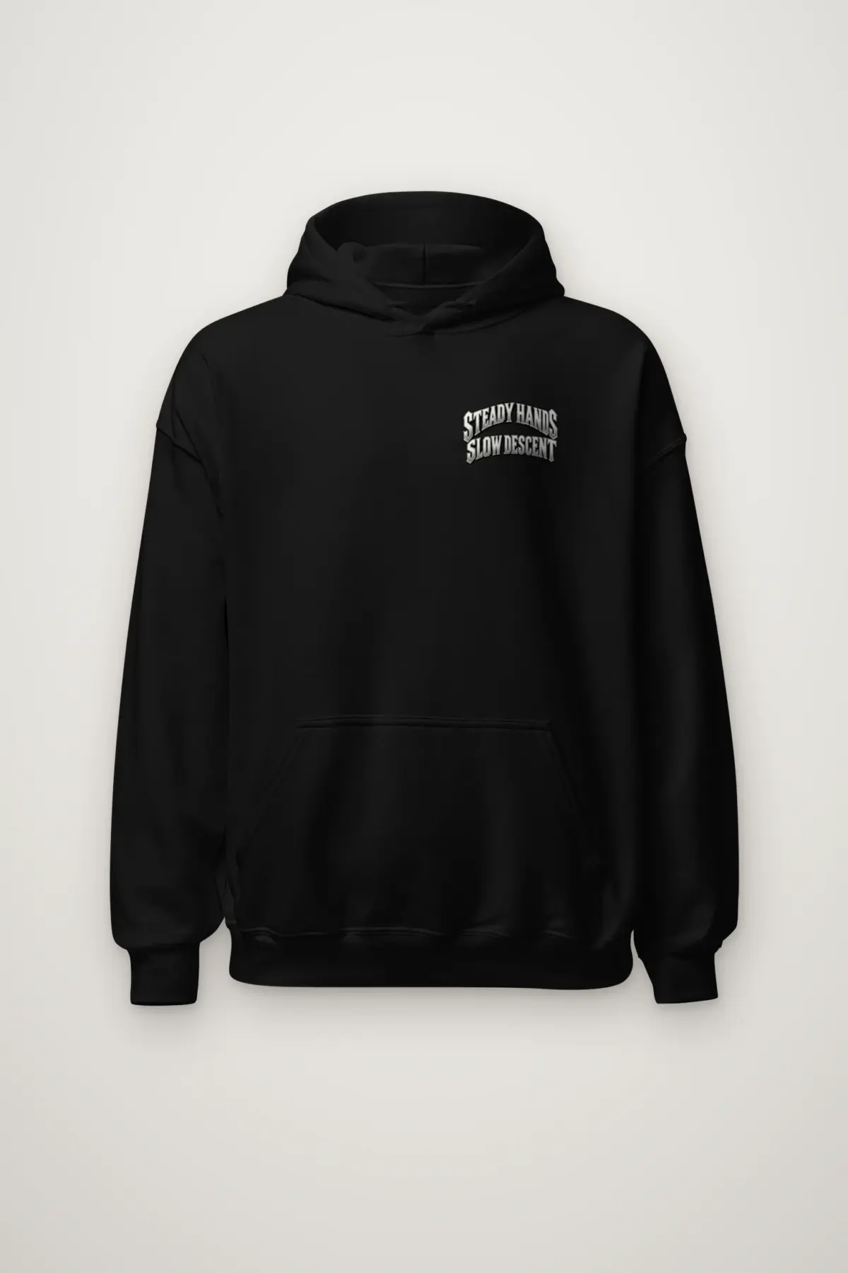"Steady Hands Slow Descent" Heavy Blend Unisex Pullover Hoodie