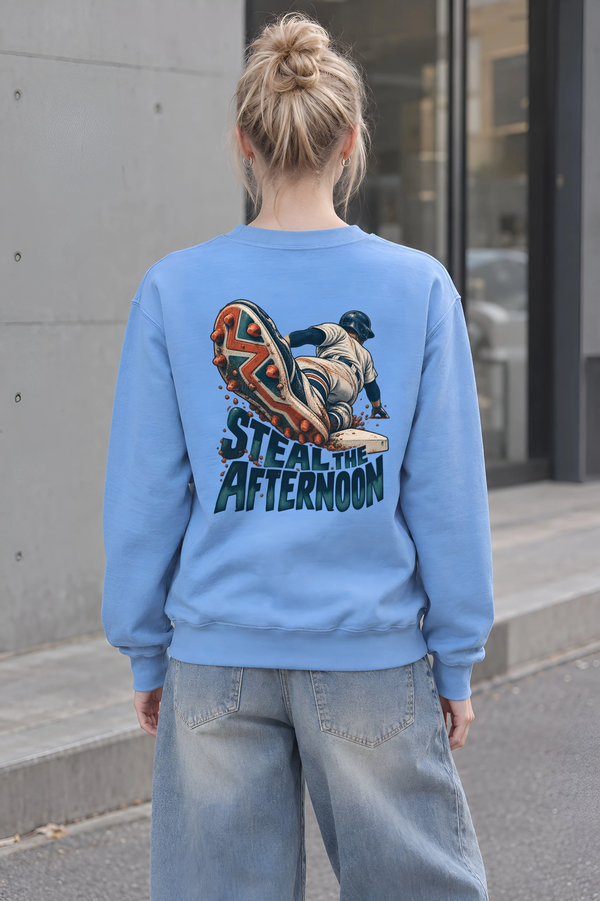 "Steal the Afternoon" Heavy Blend Unisex Crewneck Sweatshirt
