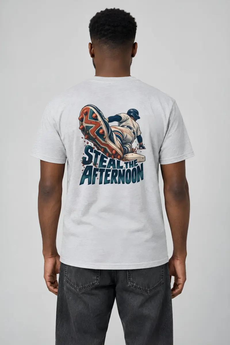 “Steal the Afternoon” Heavyweight Unisex Crewneck T-shirt