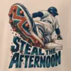 "Steal the Afternoon" Men's Oversized Heavyweight Crewneck T-Shirt