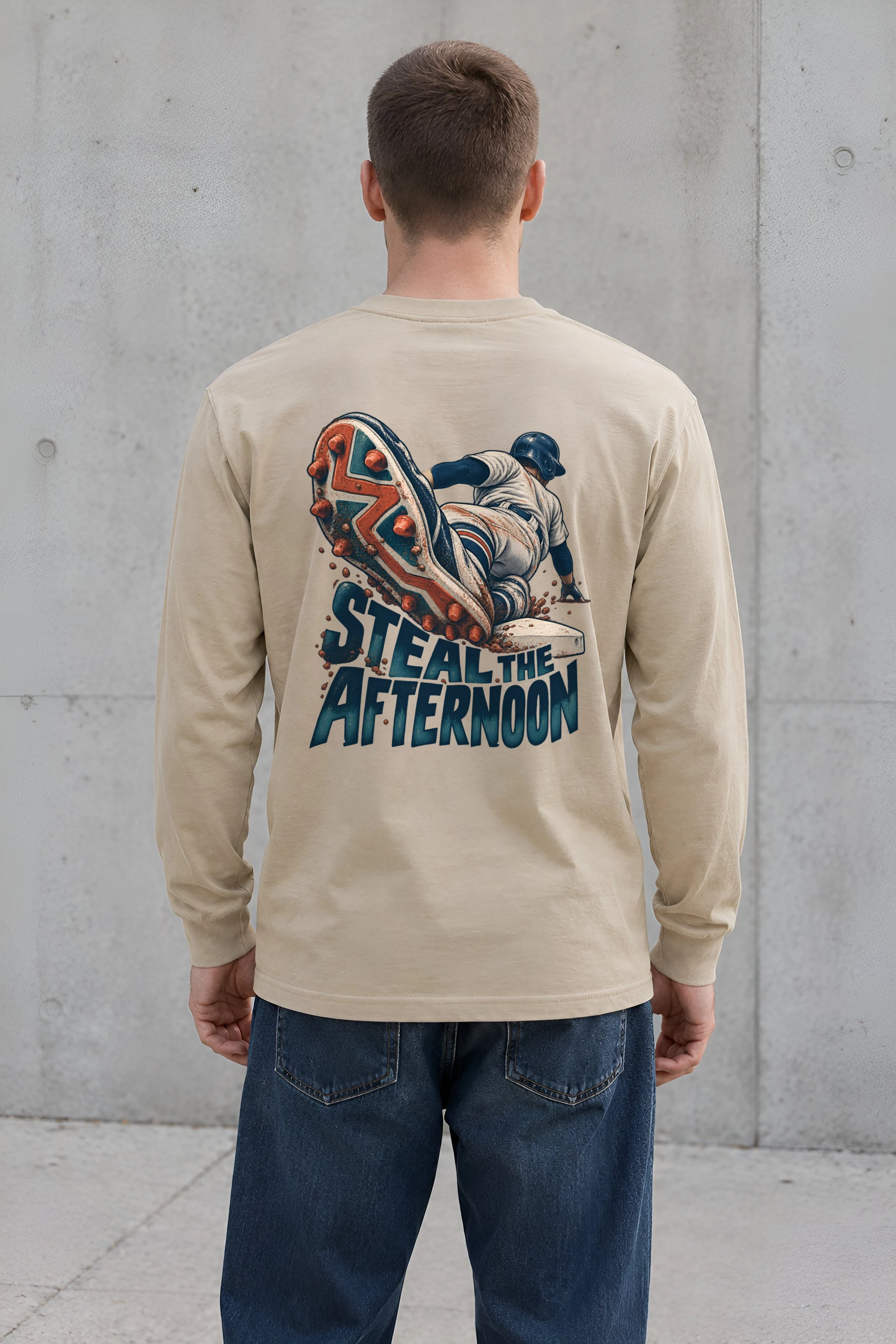 "Steal the Afternoon" Unisex Longsleeve T-shirt